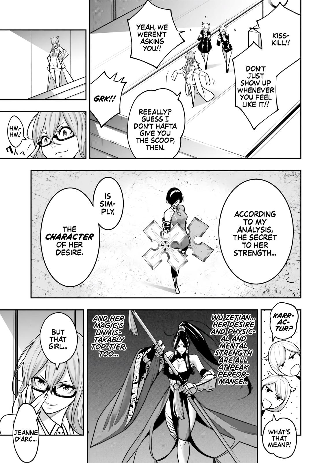Majo Taisen: 32-nin no Isai no Majo wa Koroshiau Chap 10 - Next Chap 11