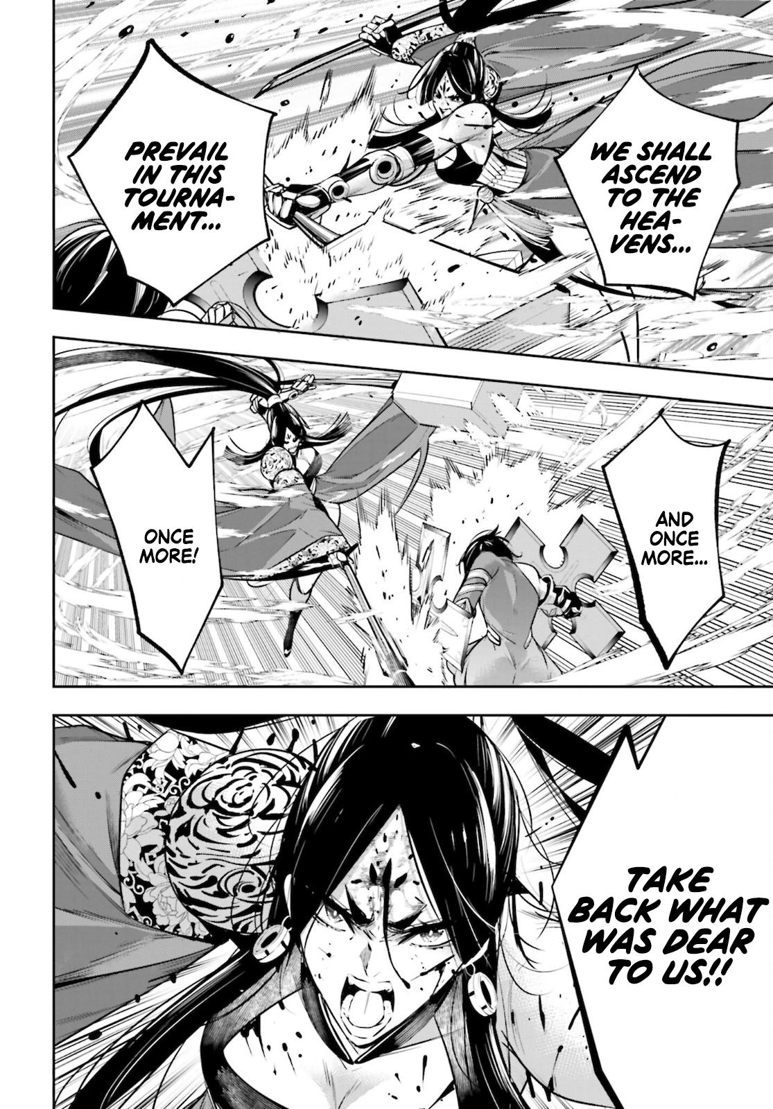 Majo Taisen: 32-nin no Isai no Majo wa Koroshiau Chap 11 - Next Chap 12