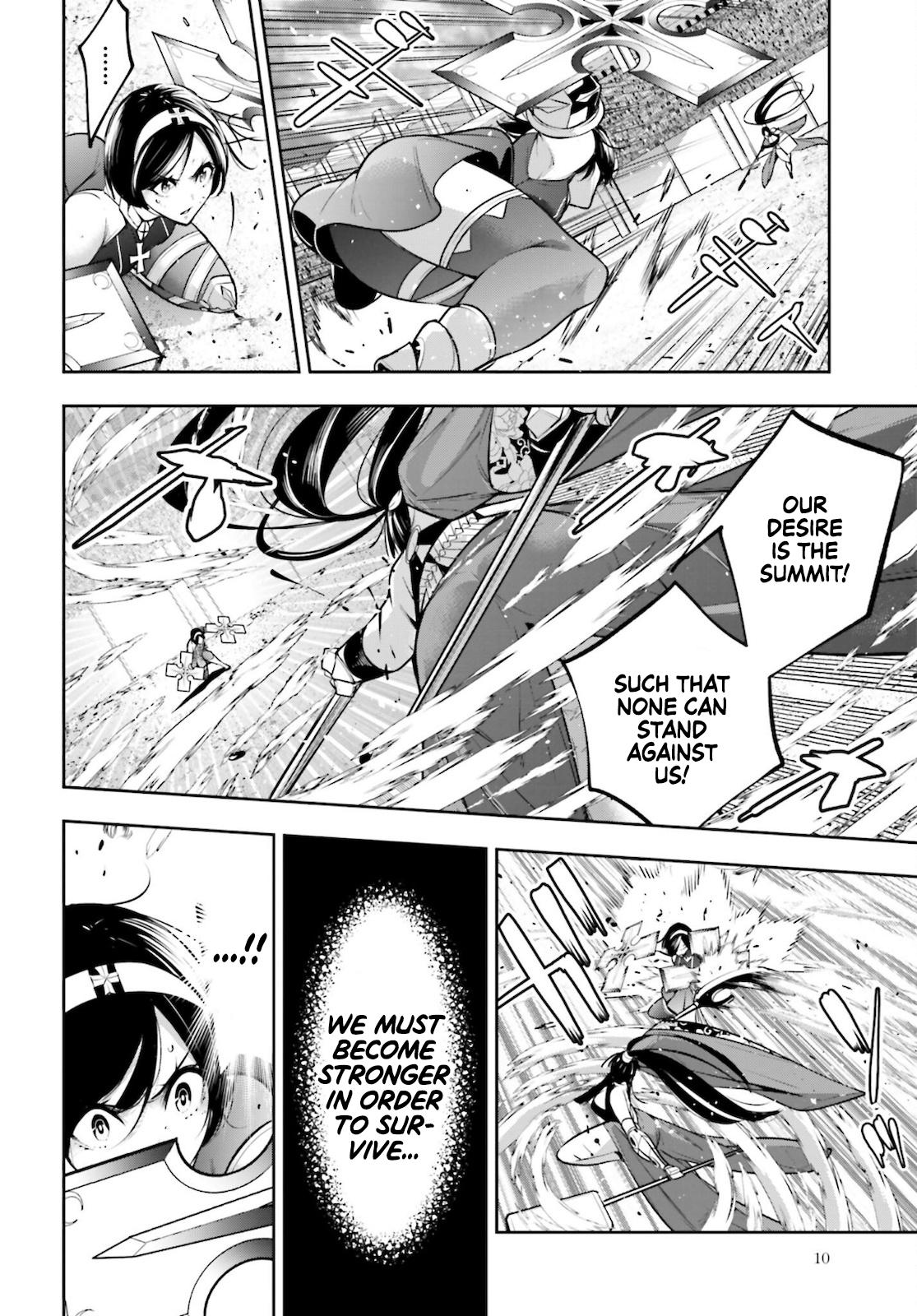 Majo Taisen: 32-nin no Isai no Majo wa Koroshiau Chap 11 - Next Chap 12