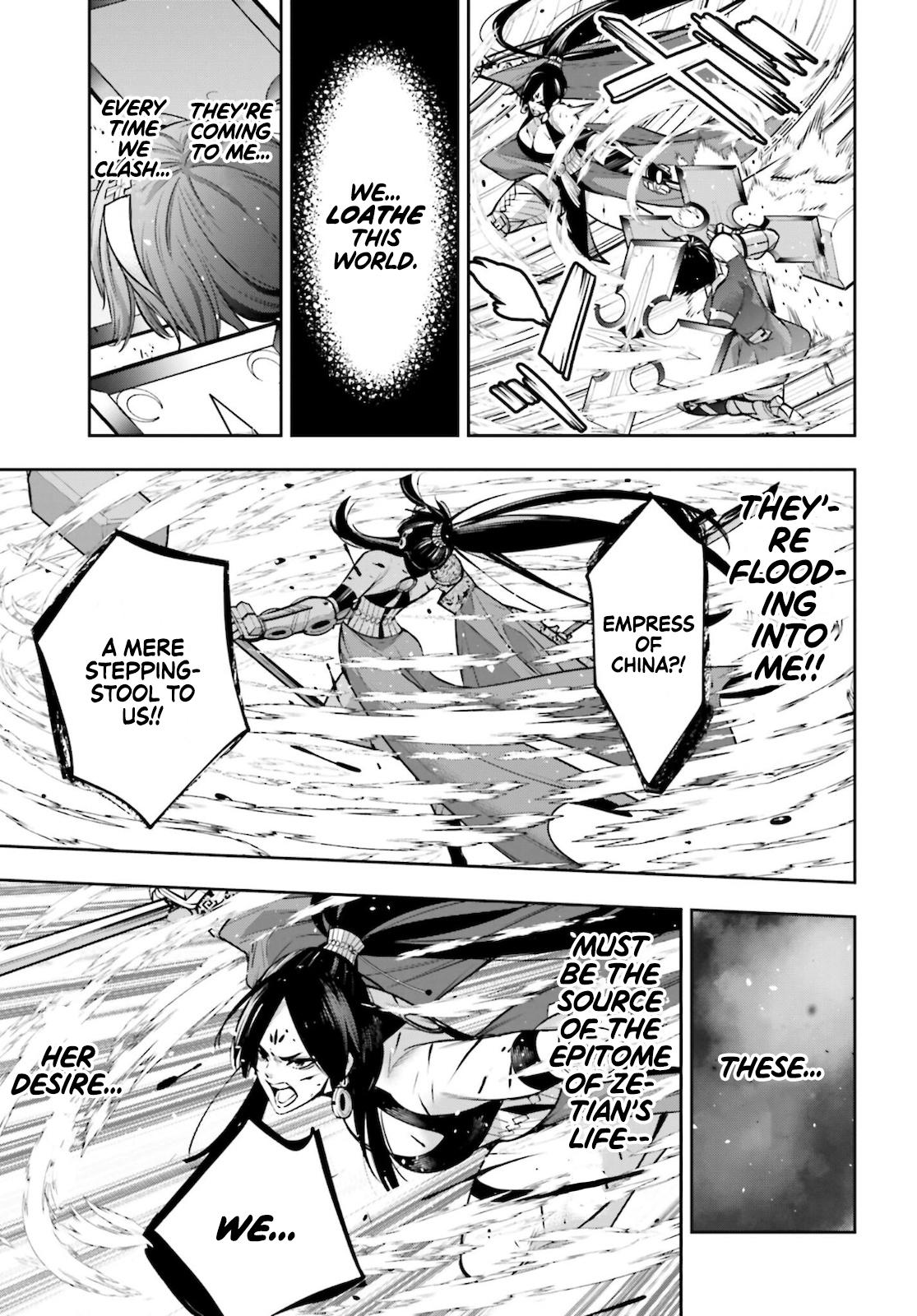 Majo Taisen: 32-nin no Isai no Majo wa Koroshiau Chap 11 - Next Chap 12