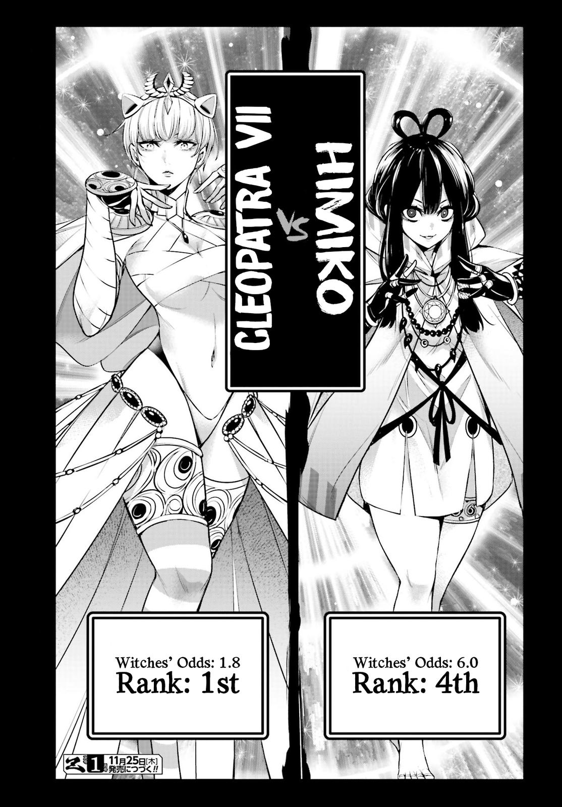 Majo Taisen: 32-nin no Isai no Majo wa Koroshiau Chap 12 - Next Chap 13