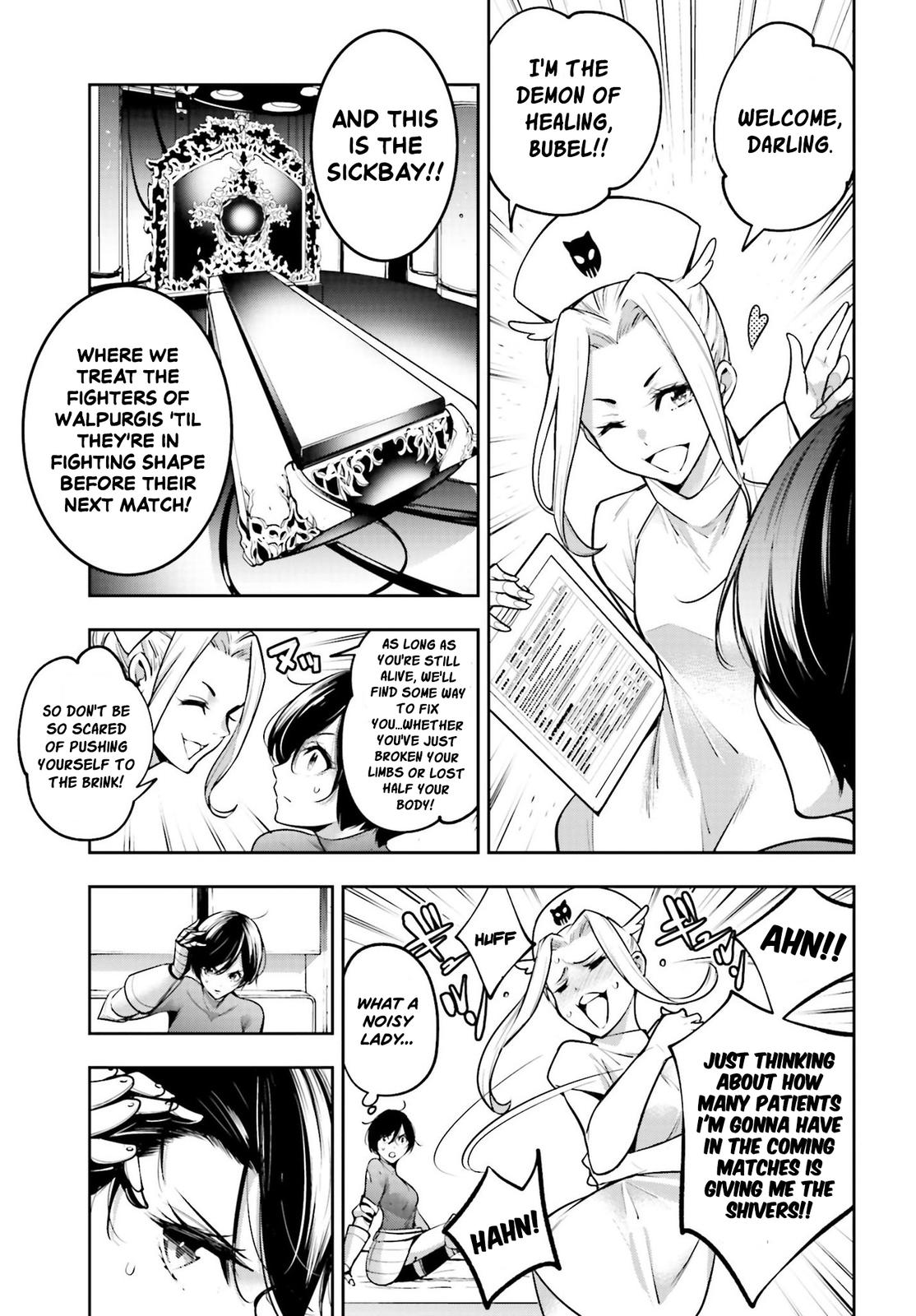 Majo Taisen: 32-nin no Isai no Majo wa Koroshiau Chap 12 - Next Chap 13