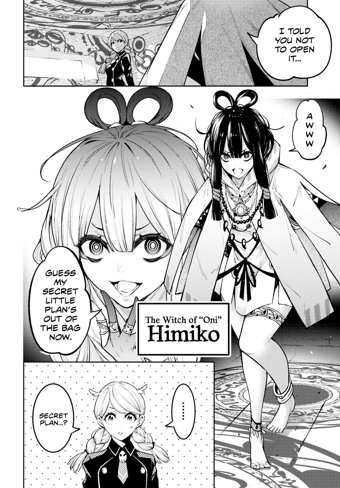 Majo Taisen: 32-nin no Isai no Majo wa Koroshiau Chap 12 - Next Chap 13