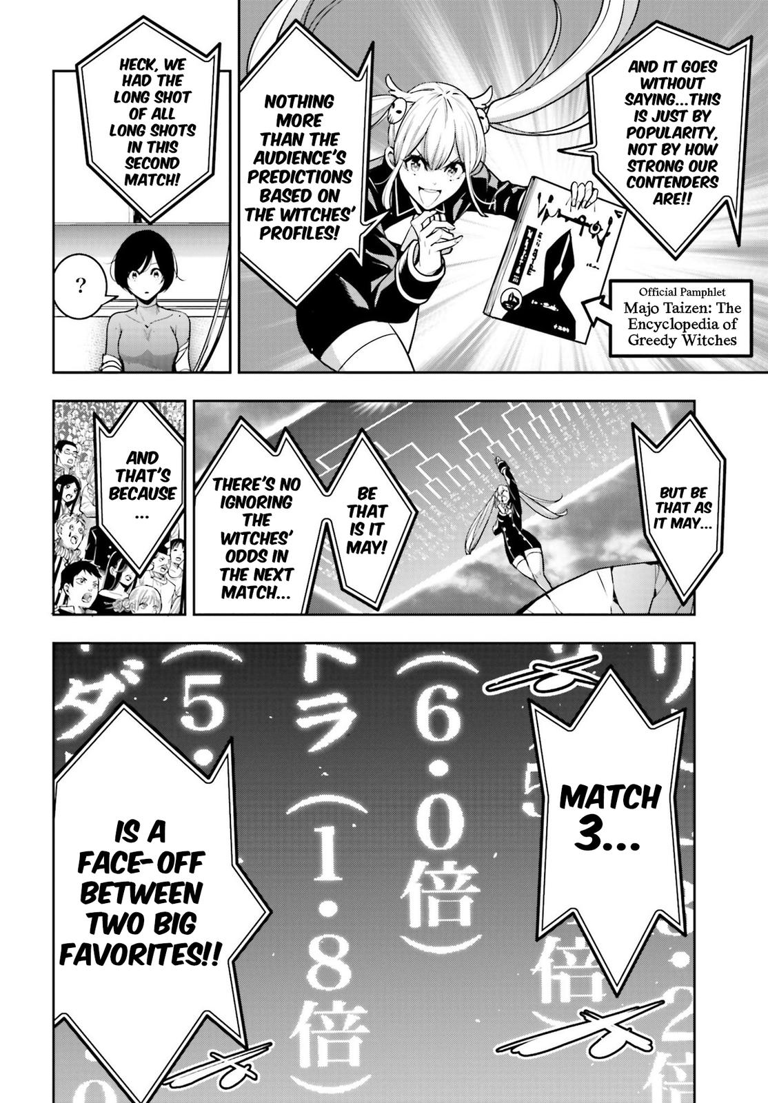 Majo Taisen: 32-nin no Isai no Majo wa Koroshiau Chap 12 - Next Chap 13