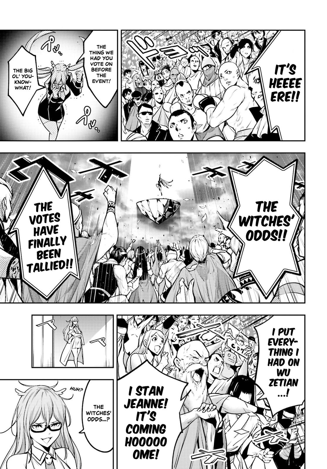 Majo Taisen: 32-nin no Isai no Majo wa Koroshiau Chap 12 - Next Chap 13