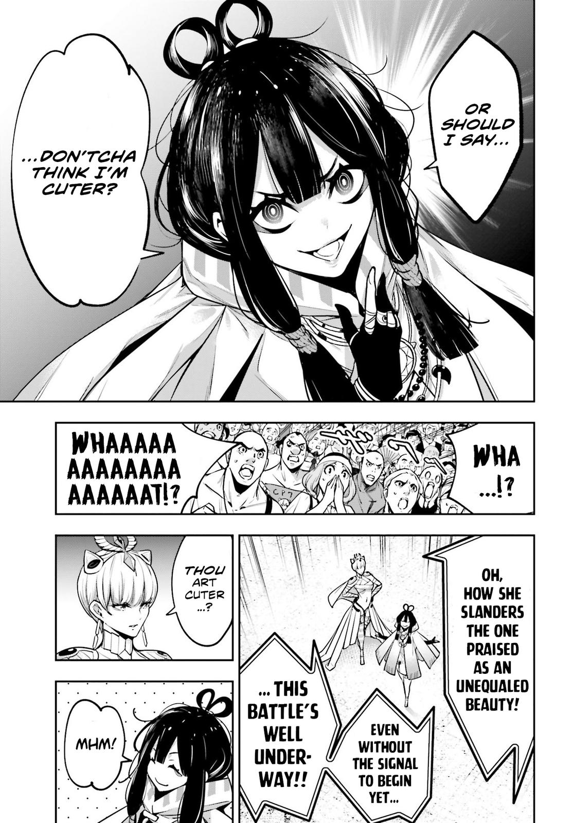 Majo Taisen: 32-nin no Isai no Majo wa Koroshiau Chap 13 - Next Chap 14
