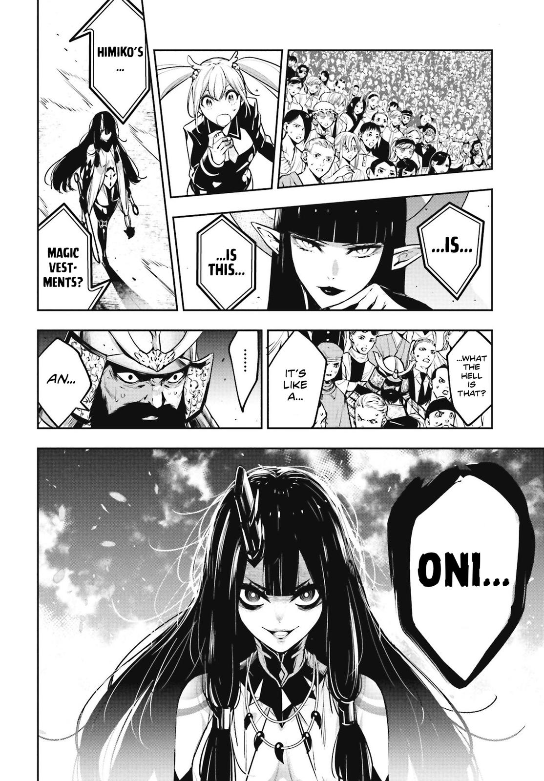 Majo Taisen: 32-nin no Isai no Majo wa Koroshiau Chap 13 - Next Chap 14