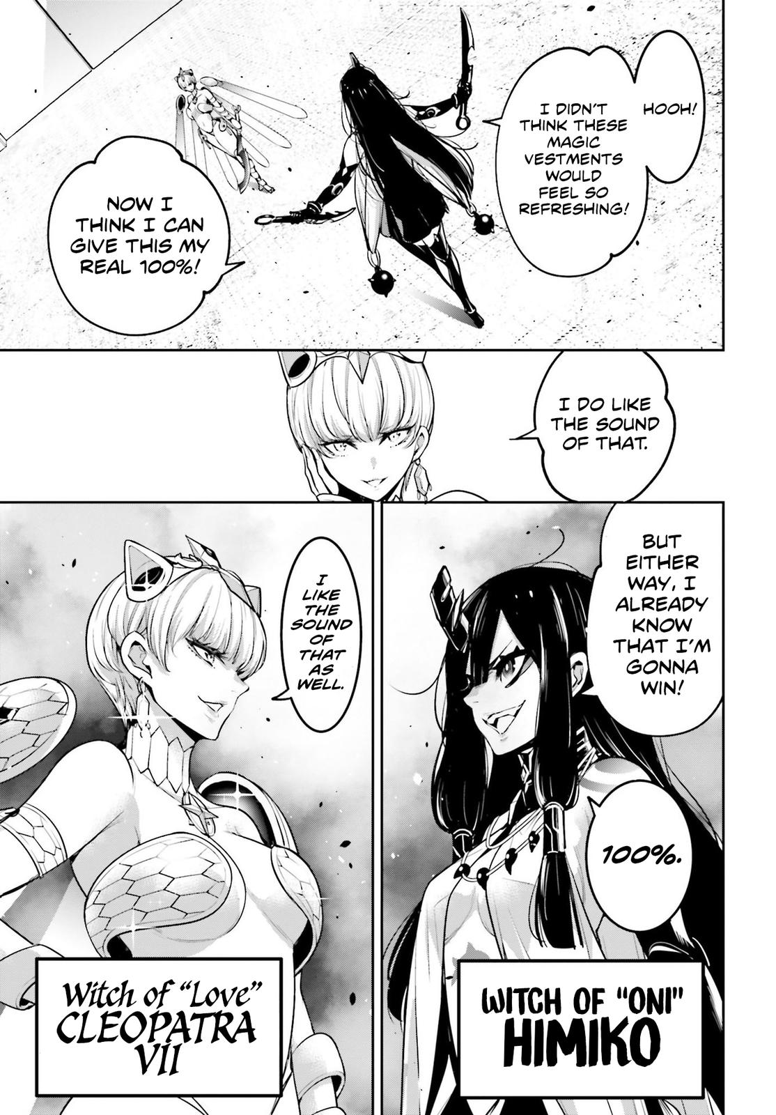 Majo Taisen: 32-nin no Isai no Majo wa Koroshiau Chap 13 - Next Chap 14