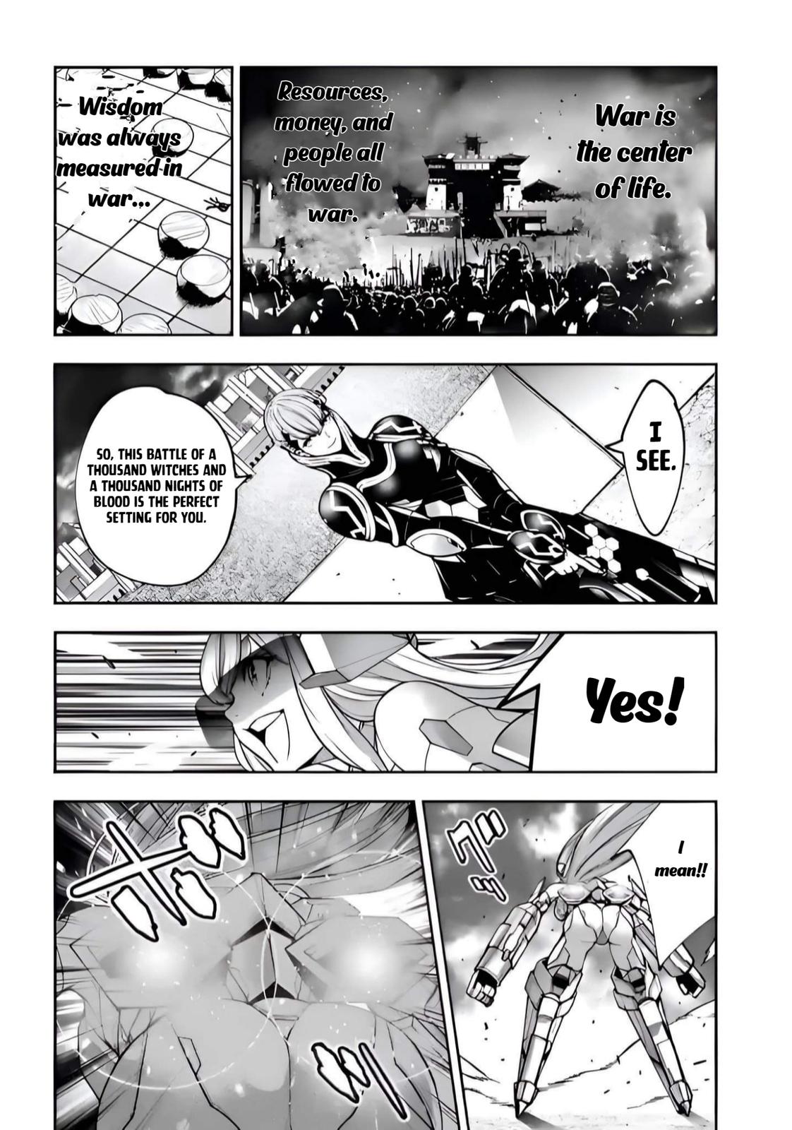Majo Taisen: 32-nin no Isai no Majo wa Koroshiau Chap 27 - Next Chap 28