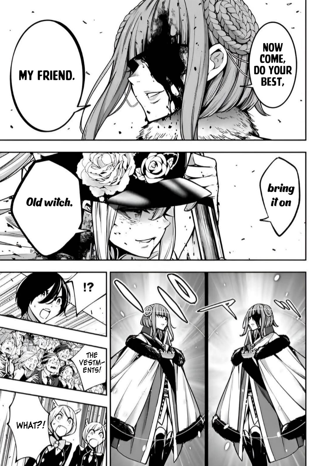 Majo Taisen: 32-nin no Isai no Majo wa Koroshiau Chap 25 - Next Chap 26