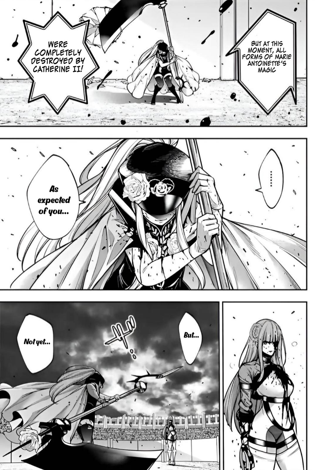 Majo Taisen: 32-nin no Isai no Majo wa Koroshiau Chap 25 - Next Chap 26