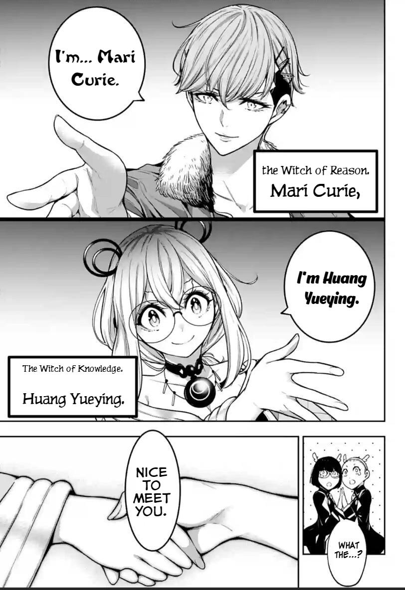 Majo Taisen: 32-nin no Isai no Majo wa Koroshiau Chap 26 - Next Chap 27