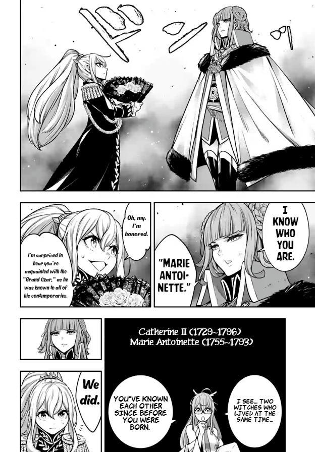 Majo Taisen: 32-nin no Isai no Majo wa Koroshiau Chap 21 - Next Chap 22