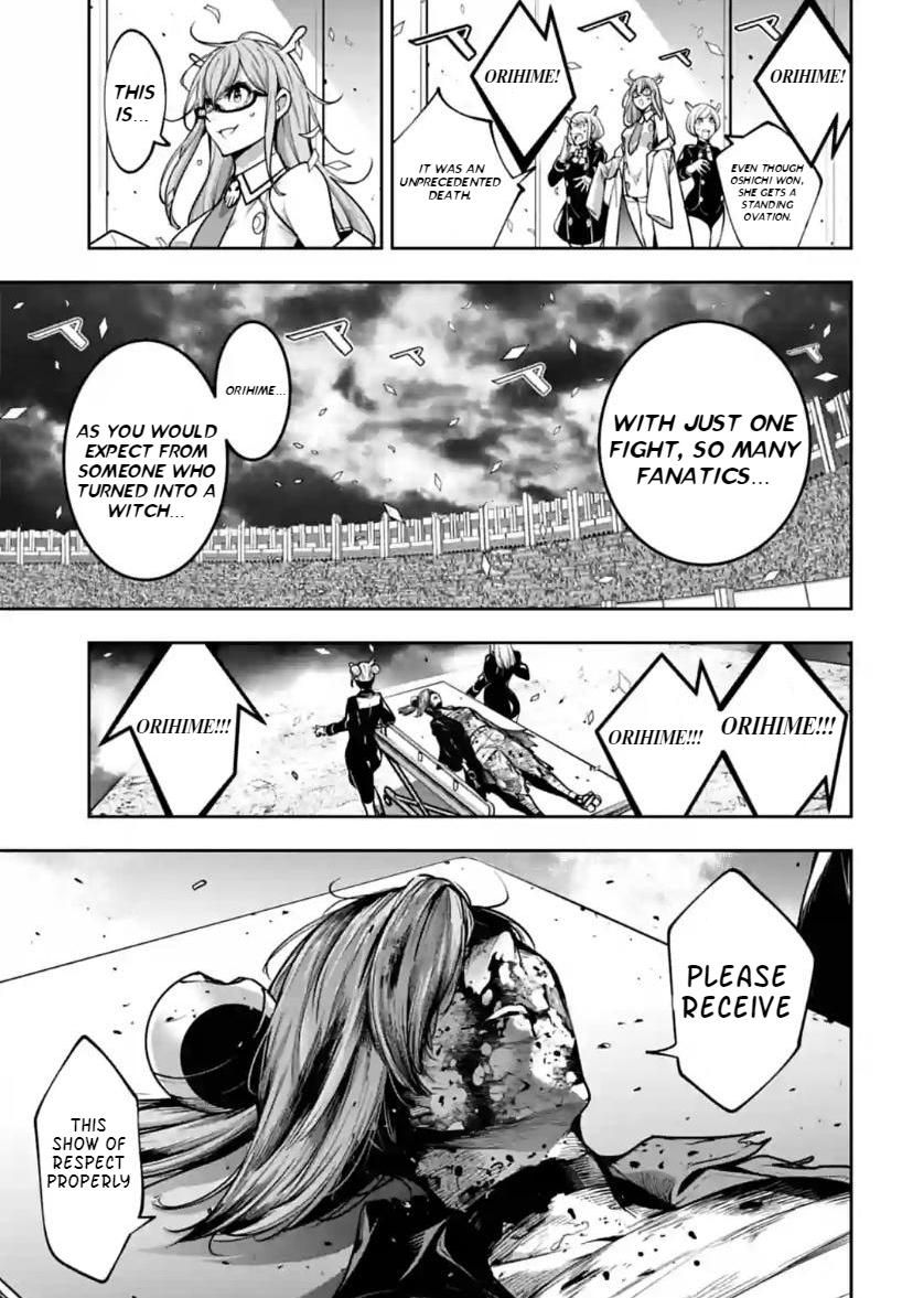 Majo Taisen: 32-nin no Isai no Majo wa Koroshiau Chap 37 - Next Chap 38