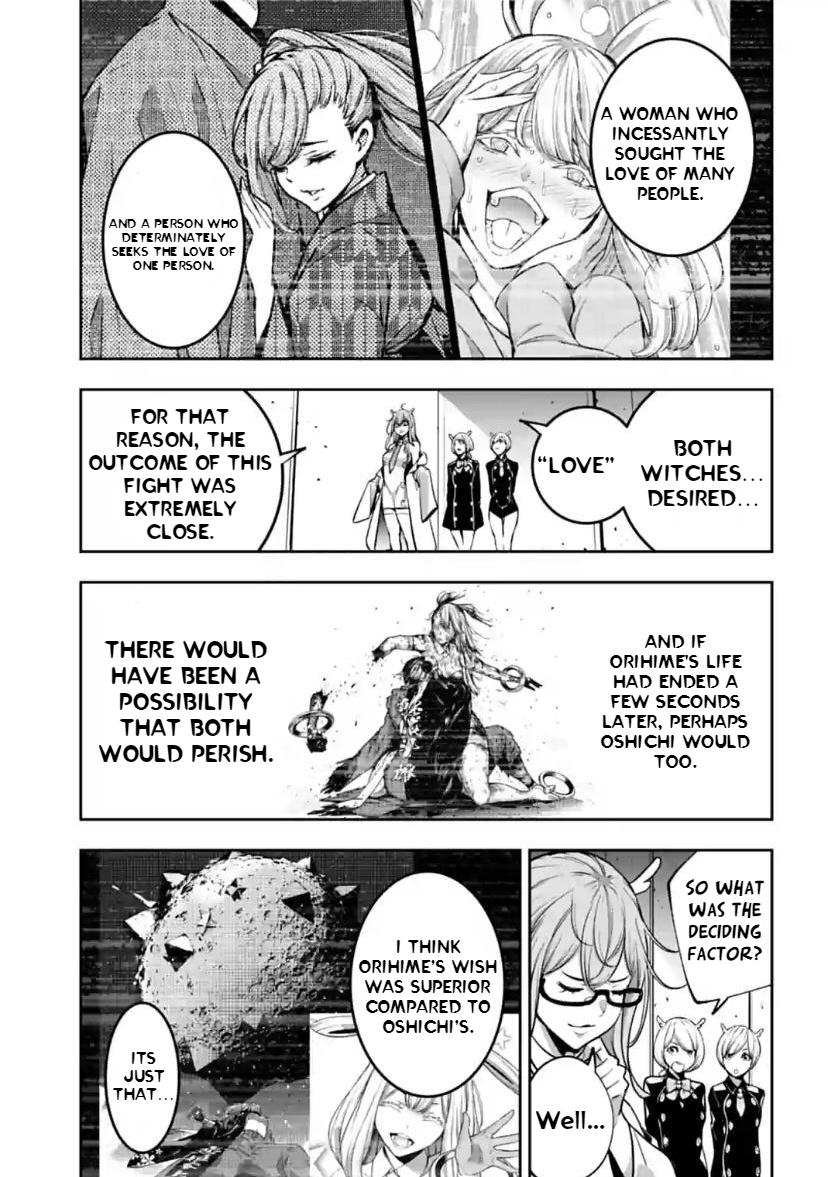 Majo Taisen: 32-nin no Isai no Majo wa Koroshiau Chap 37 - Next Chap 38