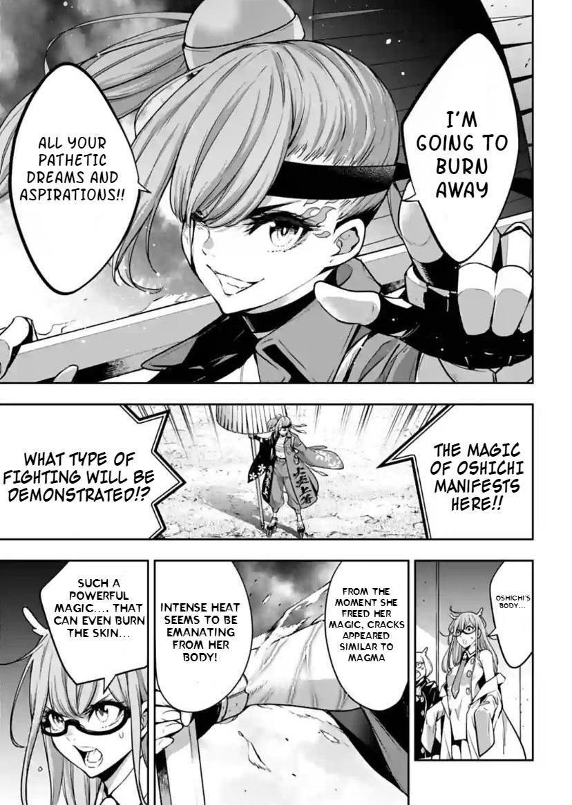 Majo Taisen: 32-nin no Isai no Majo wa Koroshiau Chap 34 - Next Chap 35