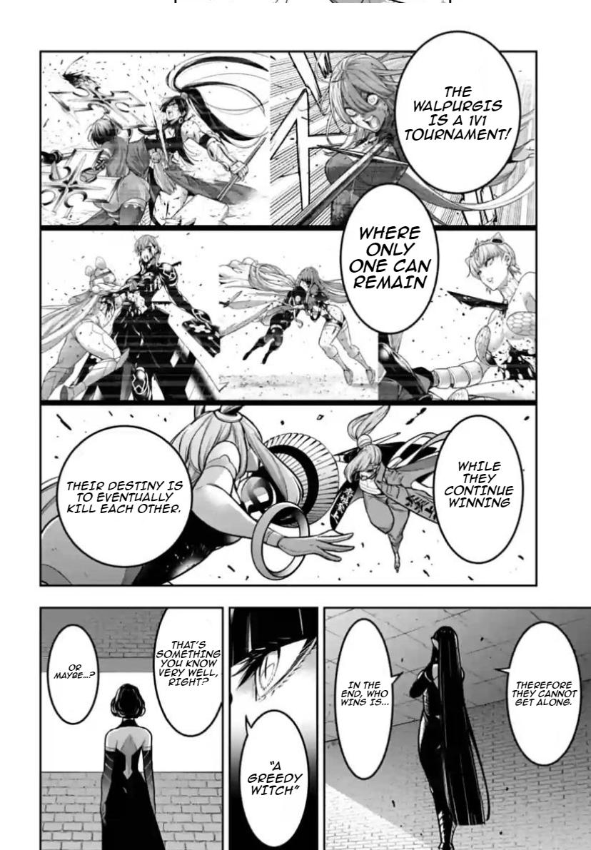 Majo Taisen: 32-nin no Isai no Majo wa Koroshiau Chap 35 - Next Chap 36