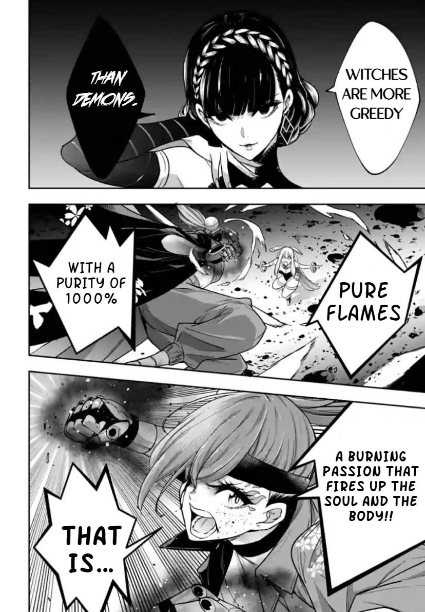 Majo Taisen: 32-nin no Isai no Majo wa Koroshiau Chap 35 - Next Chap 36