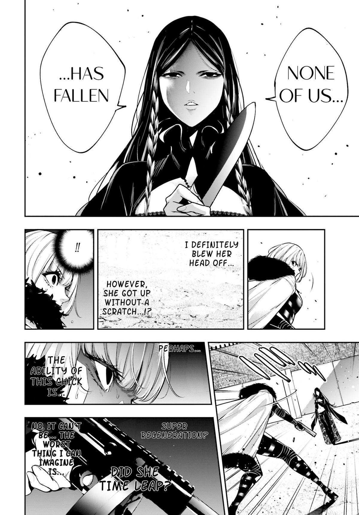 Majo Taisen: 32-nin no Isai no Majo wa Koroshiau Chap 38 - Next Chap 39