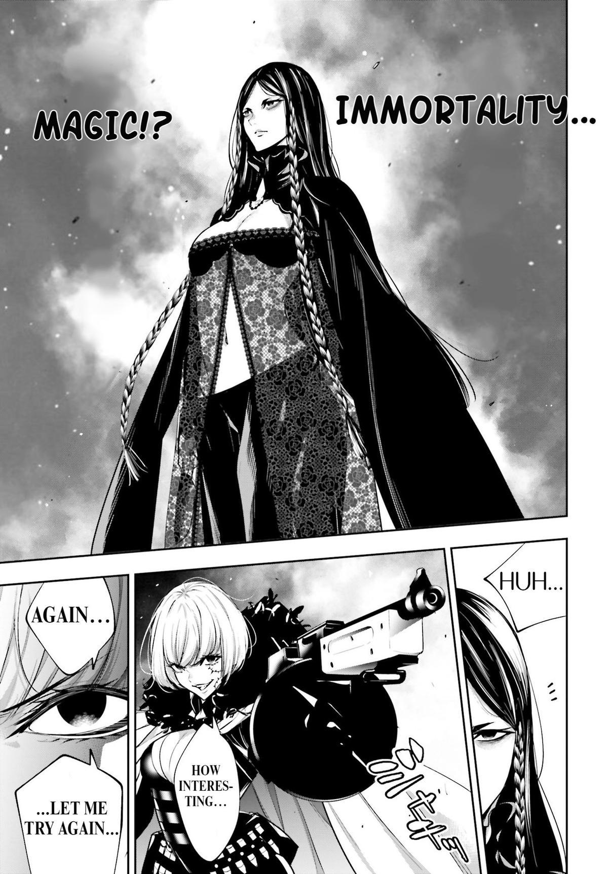 Majo Taisen: 32-nin no Isai no Majo wa Koroshiau Chap 38 - Next Chap 39