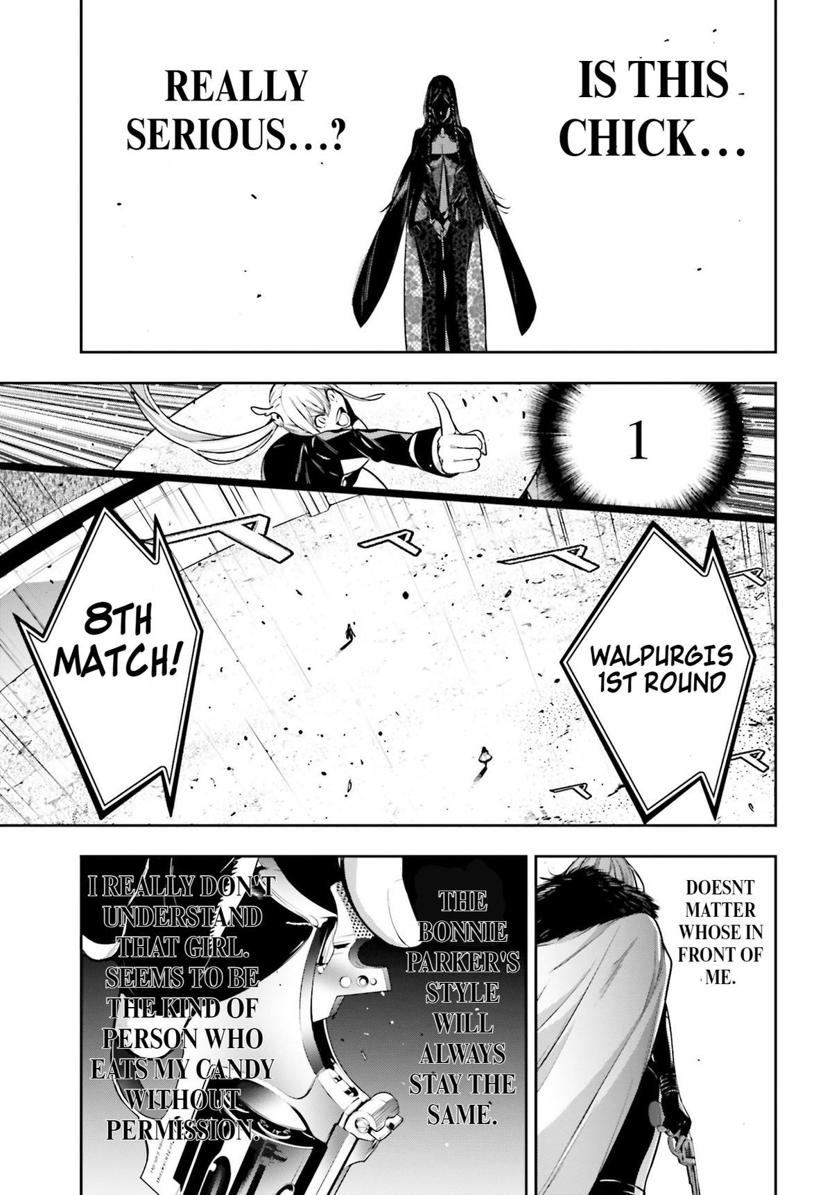 Majo Taisen: 32-nin no Isai no Majo wa Koroshiau Chap 38 - Next Chap 39