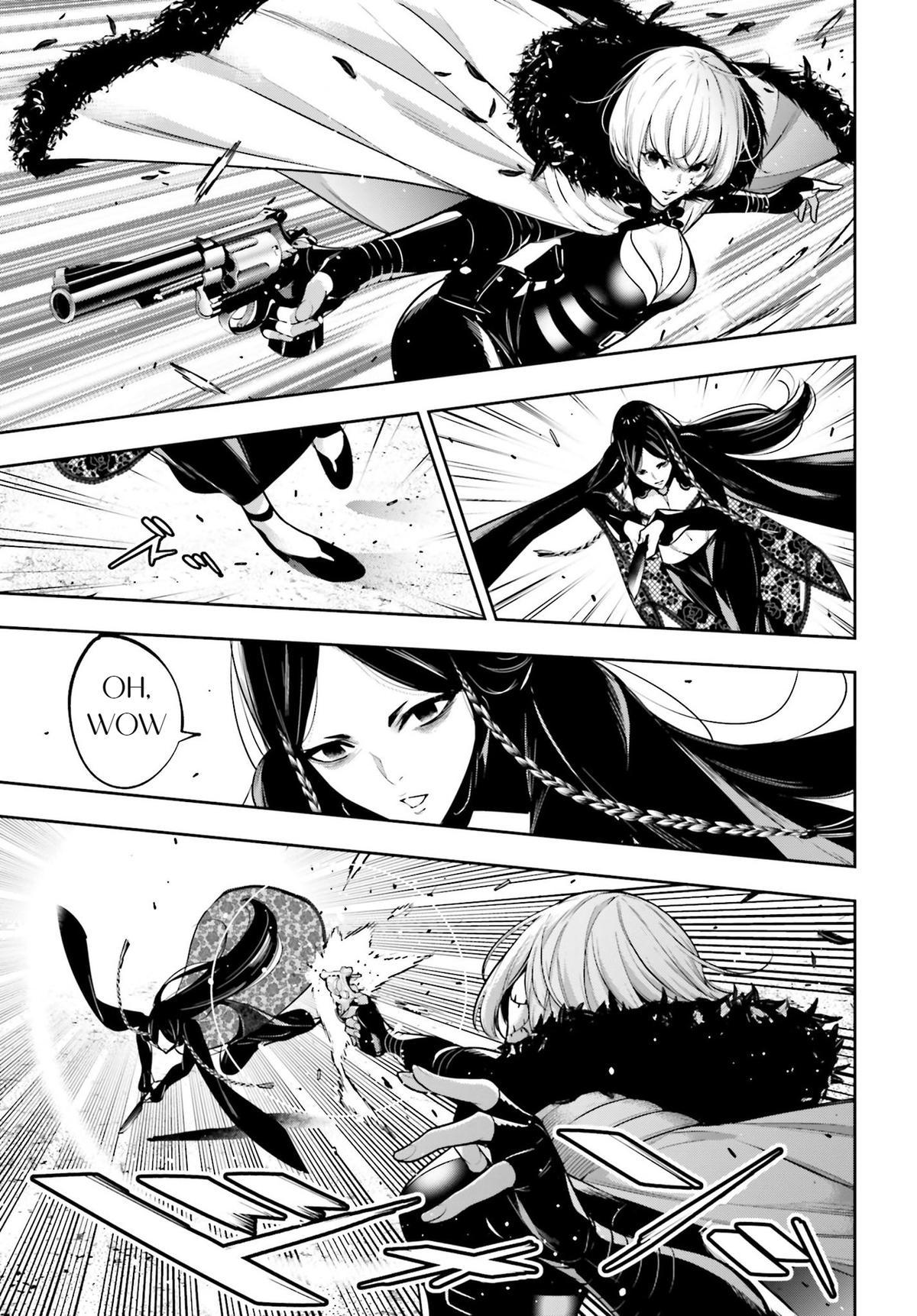 Majo Taisen: 32-nin no Isai no Majo wa Koroshiau Chap 38 - Next Chap 39