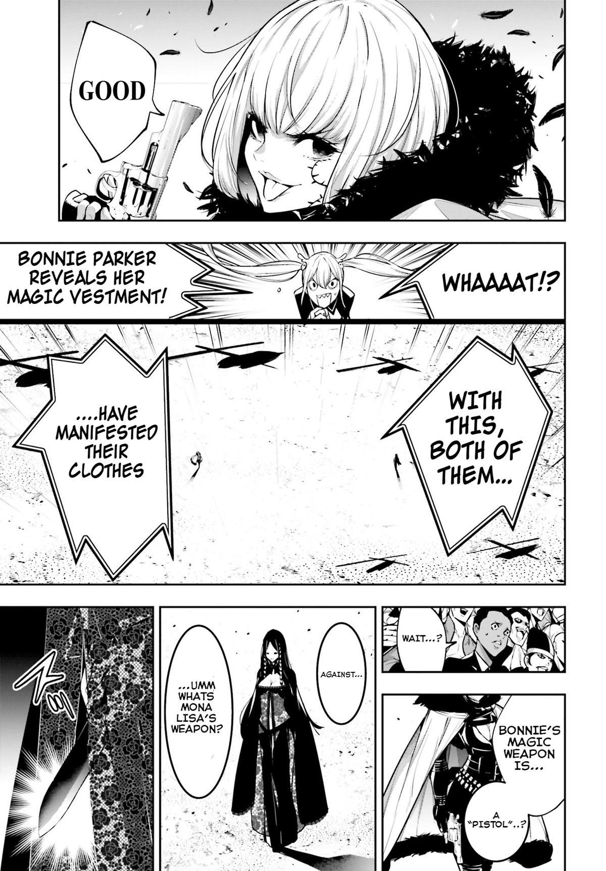 Majo Taisen: 32-nin no Isai no Majo wa Koroshiau Chap 38 - Next Chap 39