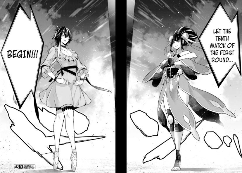 Majo Taisen: 32-nin no Isai no Majo wa Koroshiau Chap 44 - Next Chap 45