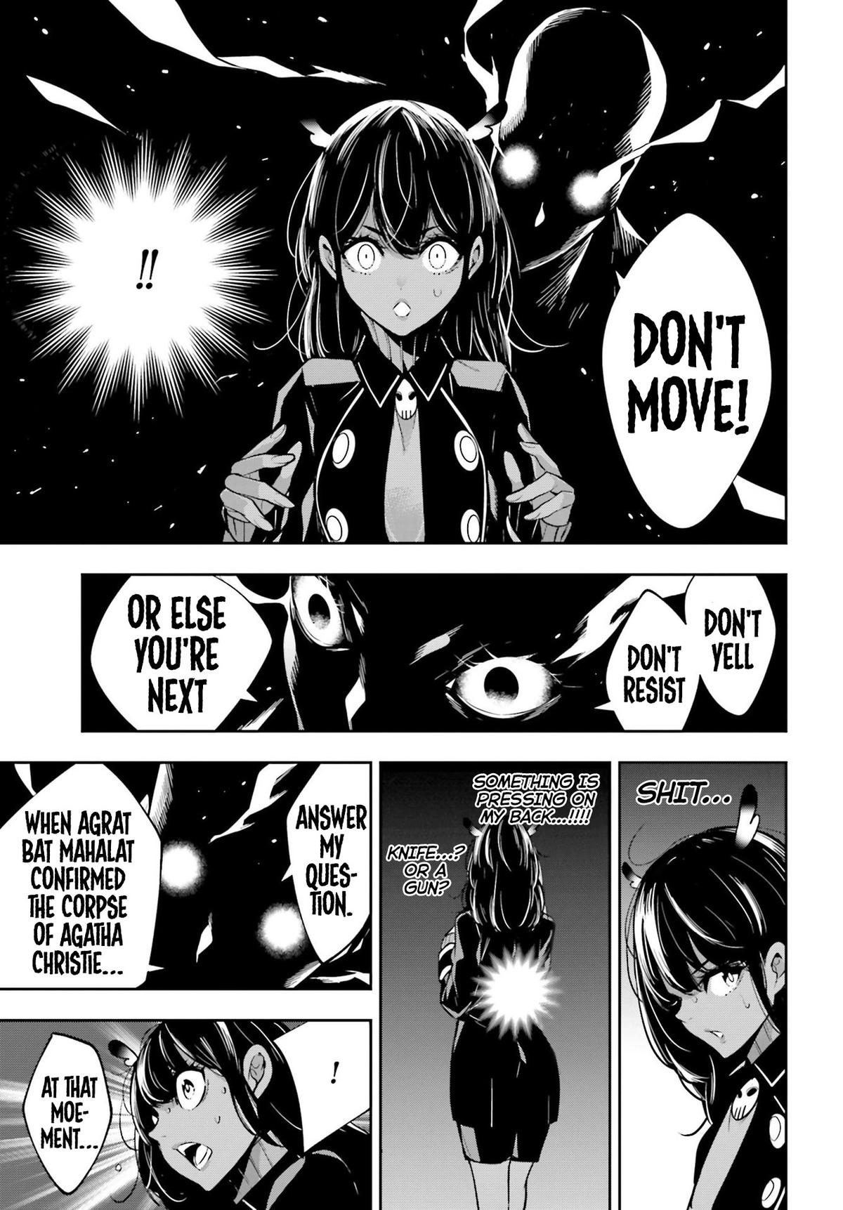 Majo Taisen: 32-nin no Isai no Majo wa Koroshiau Chap 44 - Next Chap 45