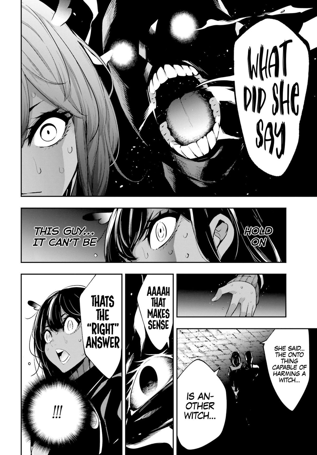 Majo Taisen: 32-nin no Isai no Majo wa Koroshiau Chap 44 - Next Chap 45