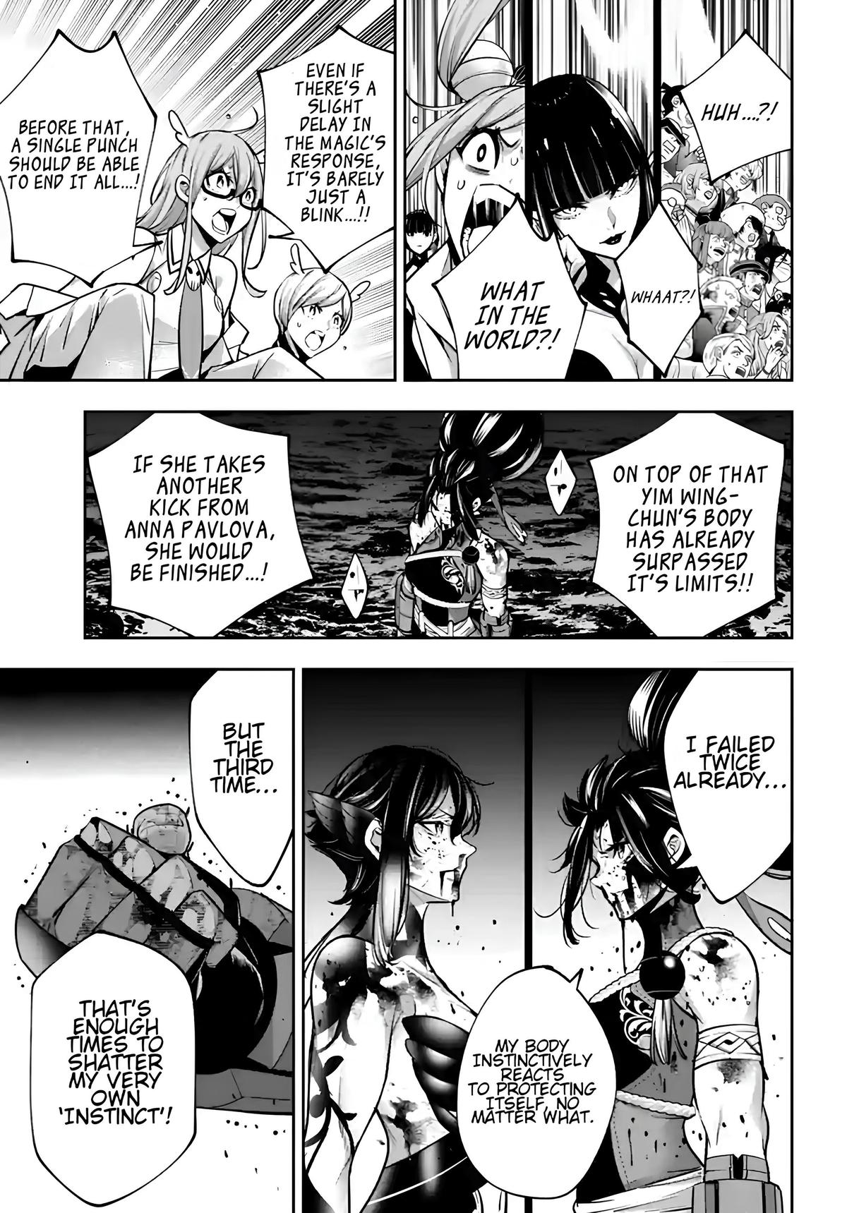 Majo Taisen: 32-nin no Isai no Majo wa Koroshiau Chap 48 - Next Chap 49