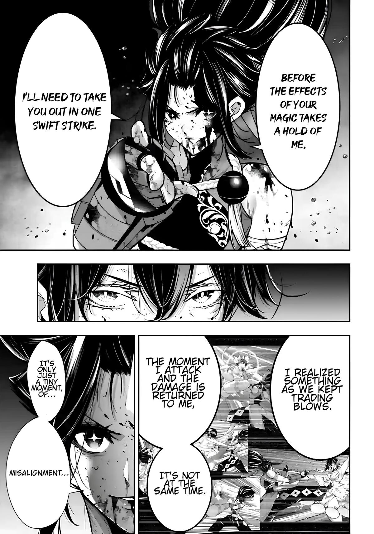 Majo Taisen: 32-nin no Isai no Majo wa Koroshiau Chap 48 - Next Chap 49