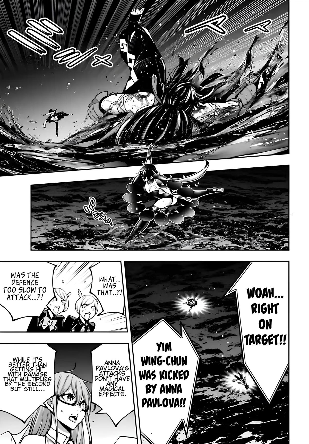 Majo Taisen: 32-nin no Isai no Majo wa Koroshiau Chap 48 - Next Chap 49