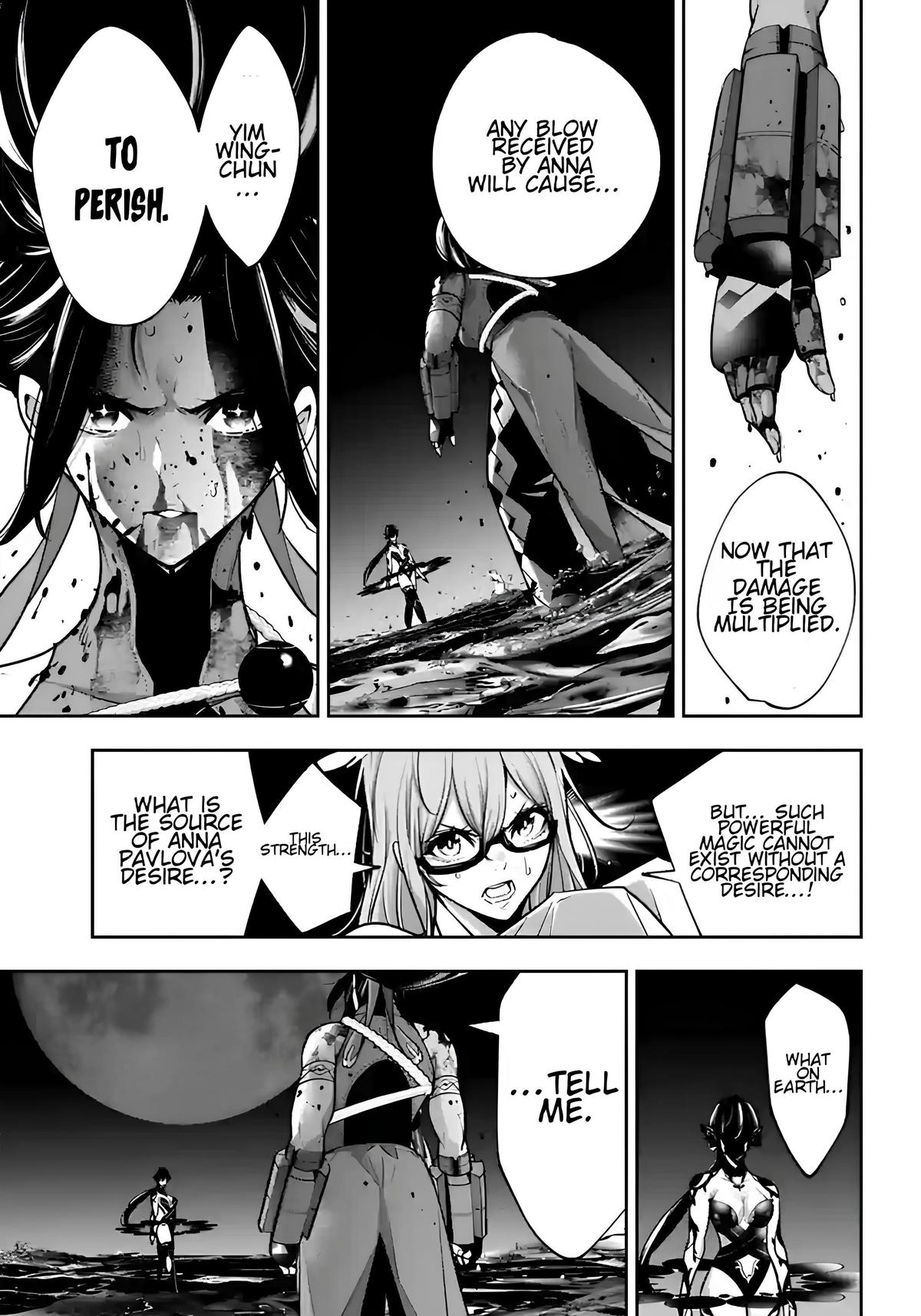 Majo Taisen: 32-nin no Isai no Majo wa Koroshiau Chap 48 - Next Chap 49