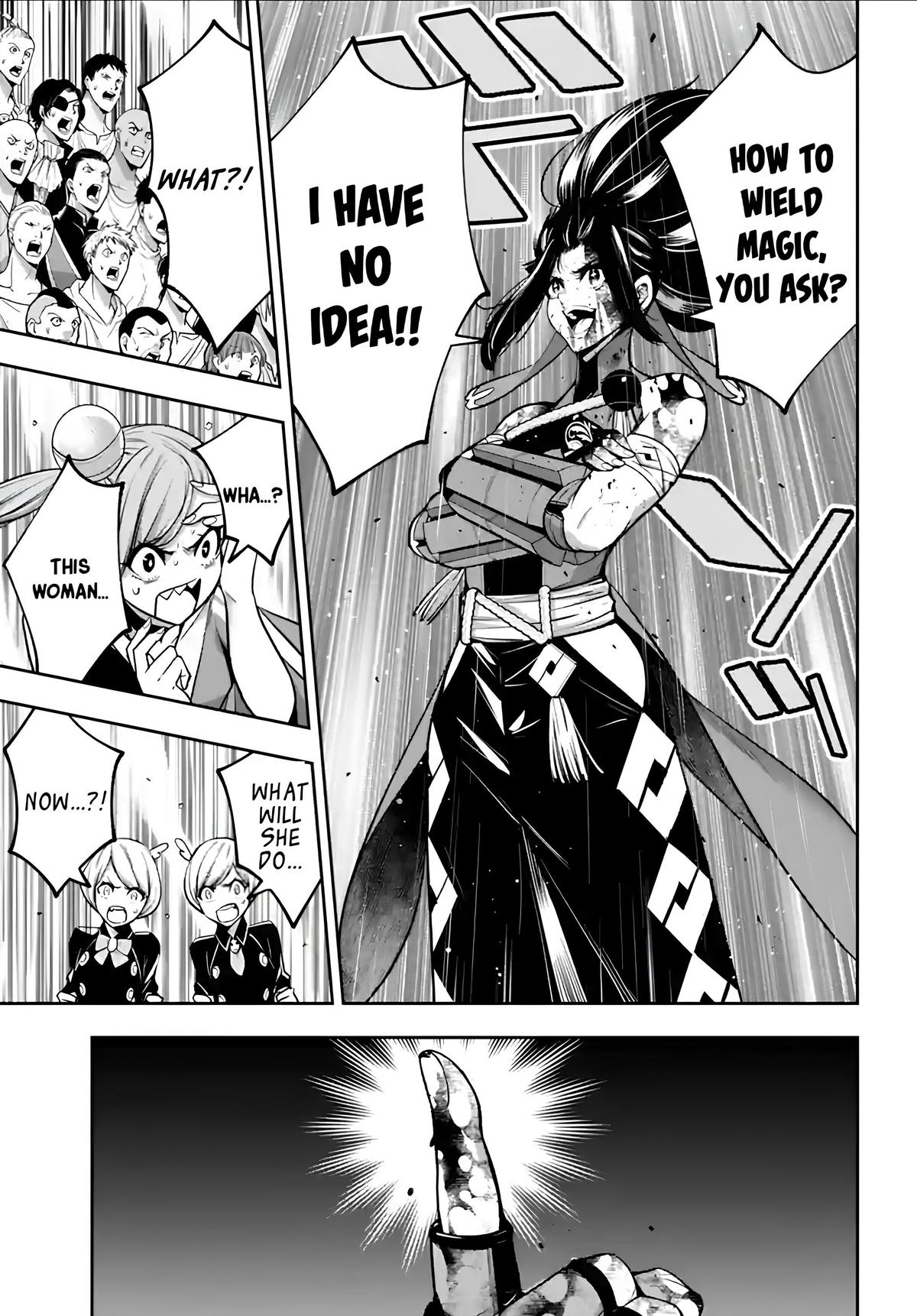 Majo Taisen: 32-nin no Isai no Majo wa Koroshiau Chap 48 - Next Chap 49