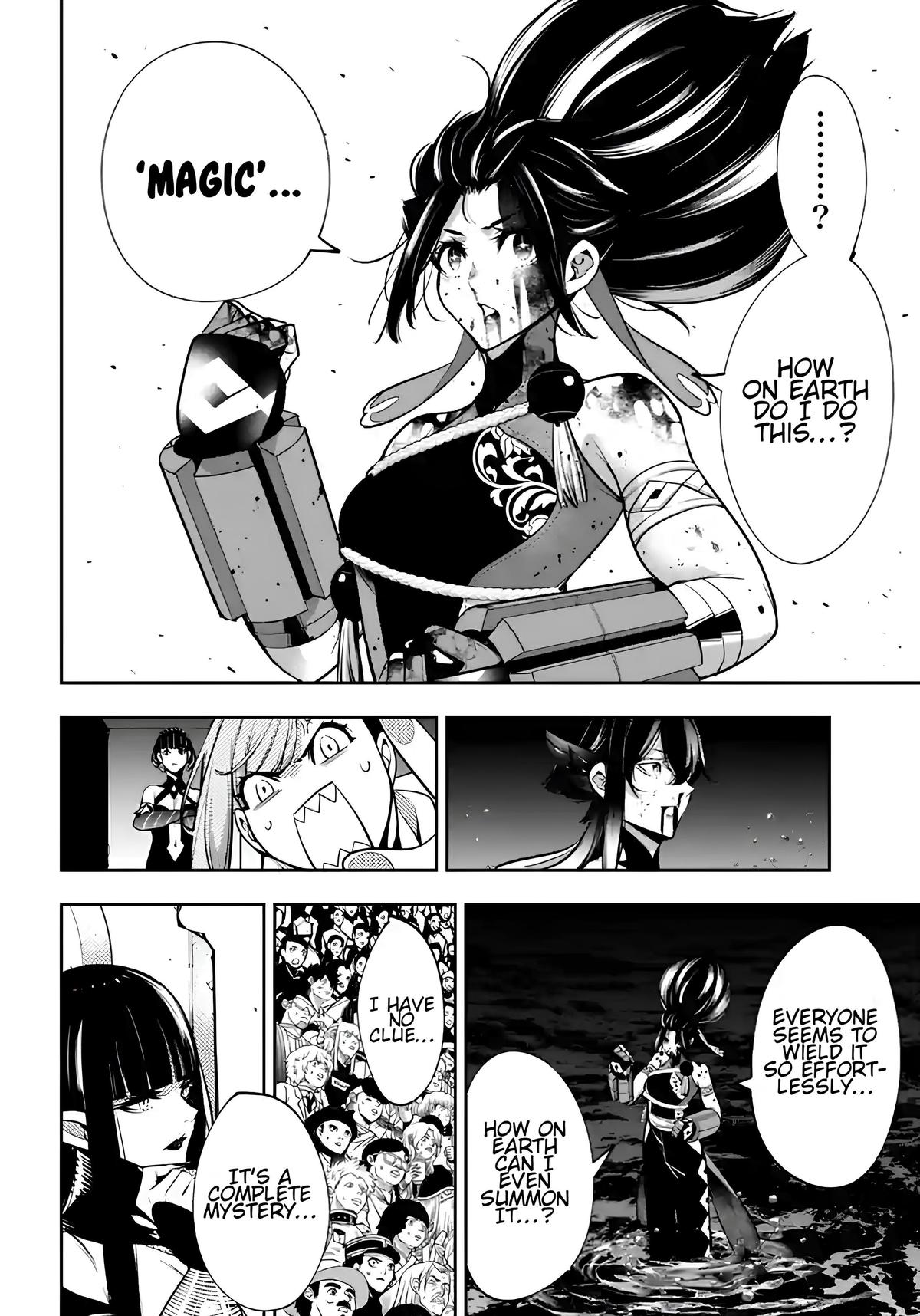 Majo Taisen: 32-nin no Isai no Majo wa Koroshiau Chap 48 - Next Chap 49