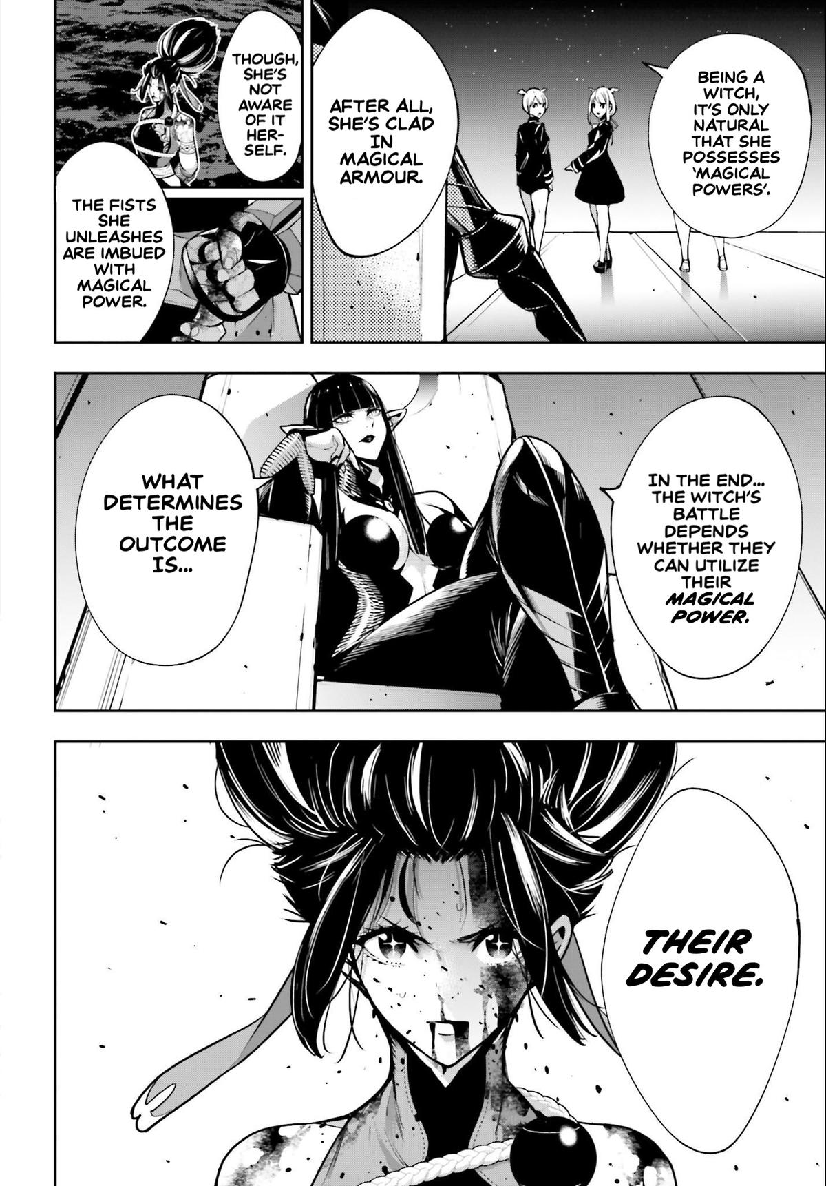 Majo Taisen: 32-nin no Isai no Majo wa Koroshiau Chap 49 - Next Chap 50