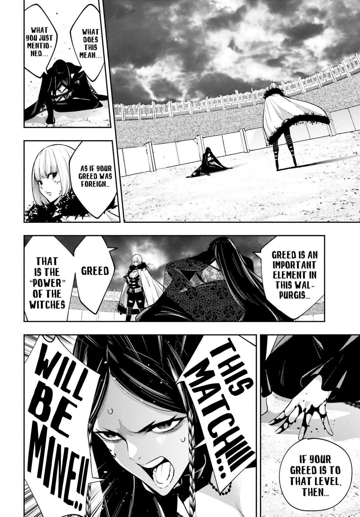 Majo Taisen: 32-nin no Isai no Majo wa Koroshiau Chap 41 - Next Chap 42