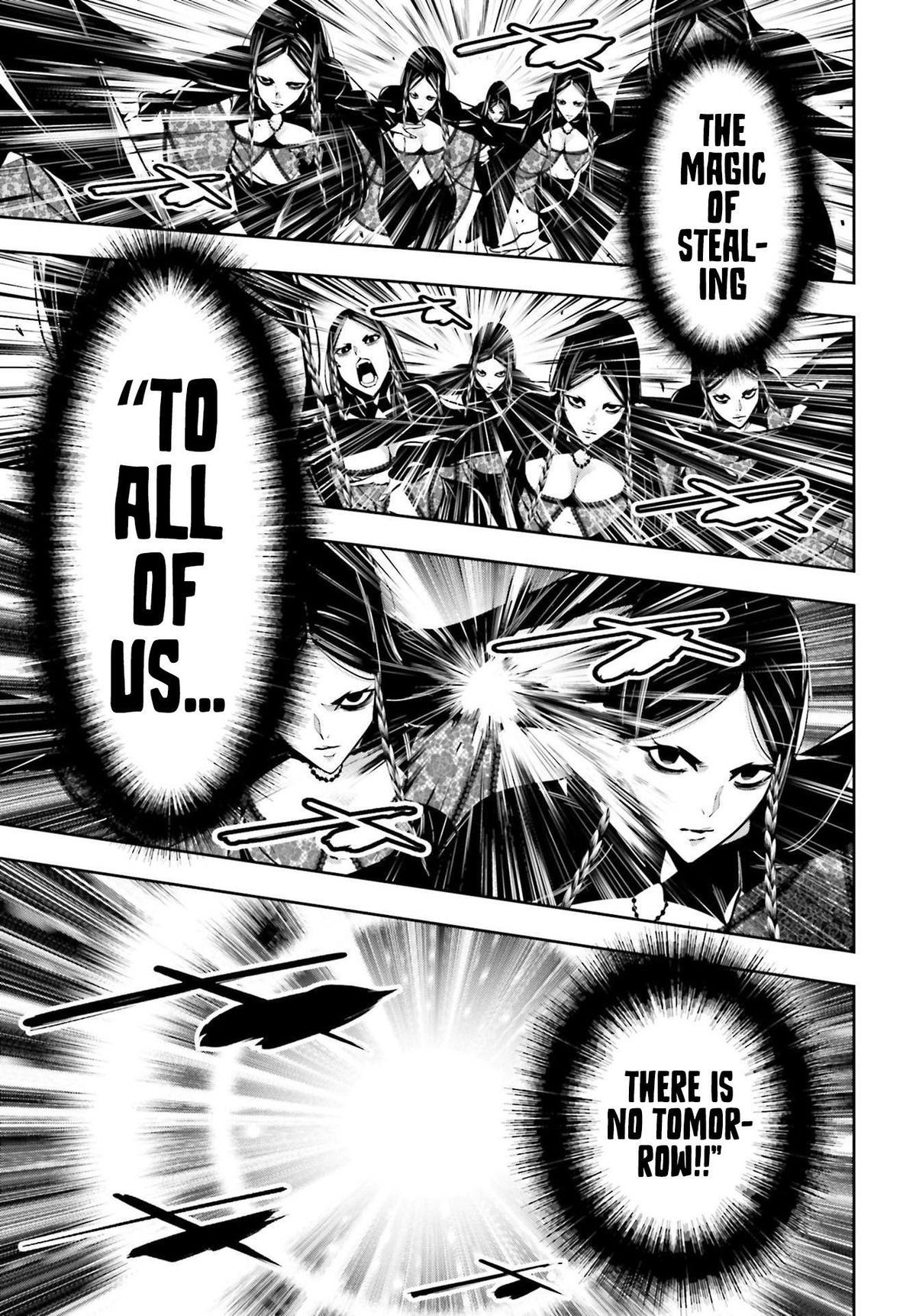 Majo Taisen: 32-nin no Isai no Majo wa Koroshiau Chap 42 - Next Chap 43