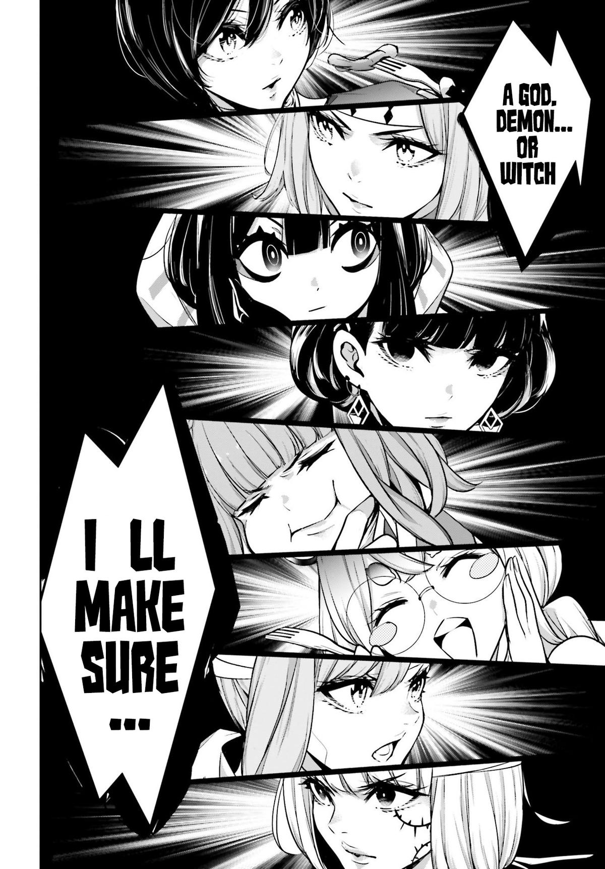 Majo Taisen: 32-nin no Isai no Majo wa Koroshiau Chap 43 - Next Chap 44