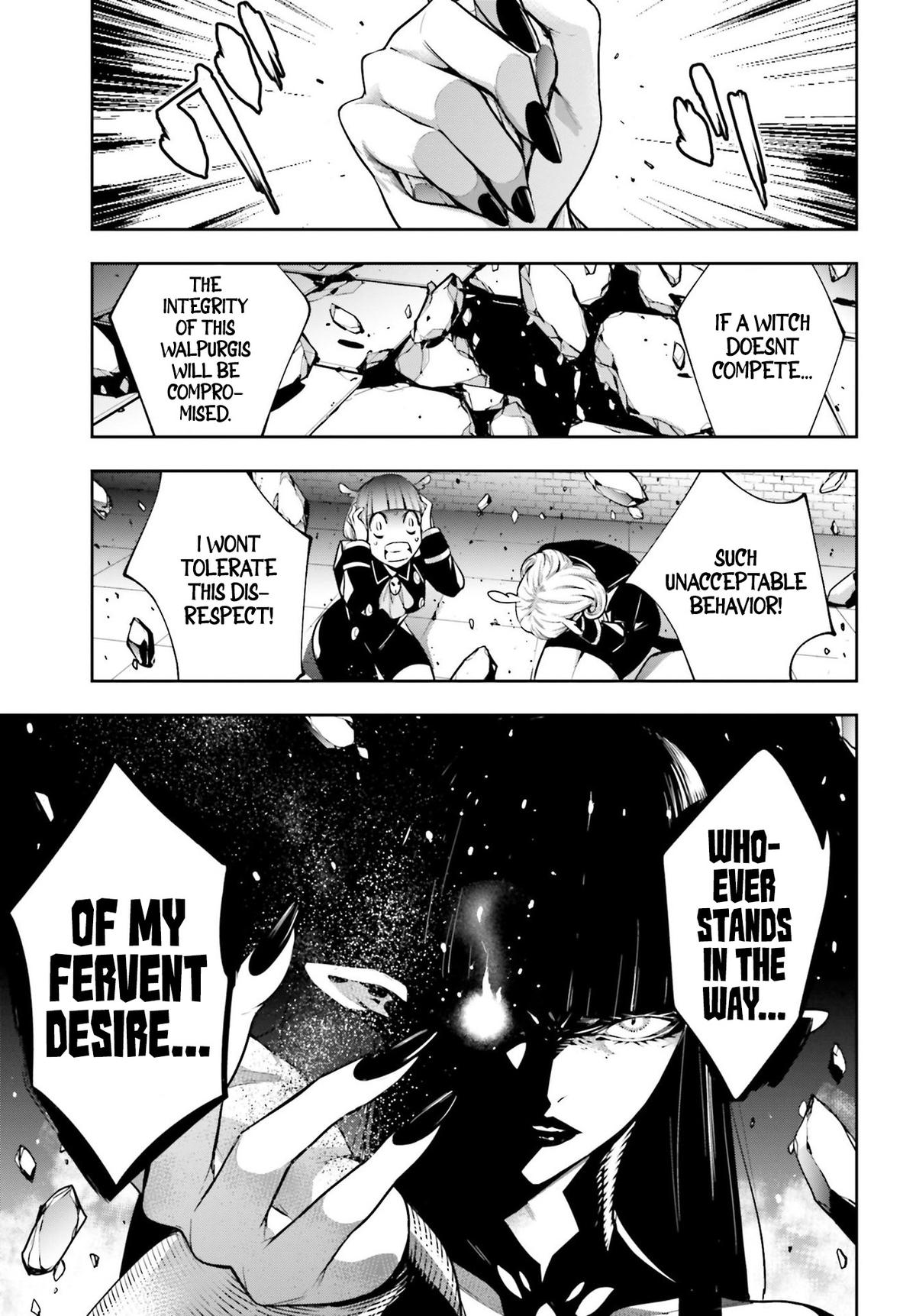 Majo Taisen: 32-nin no Isai no Majo wa Koroshiau Chap 43 - Next Chap 44