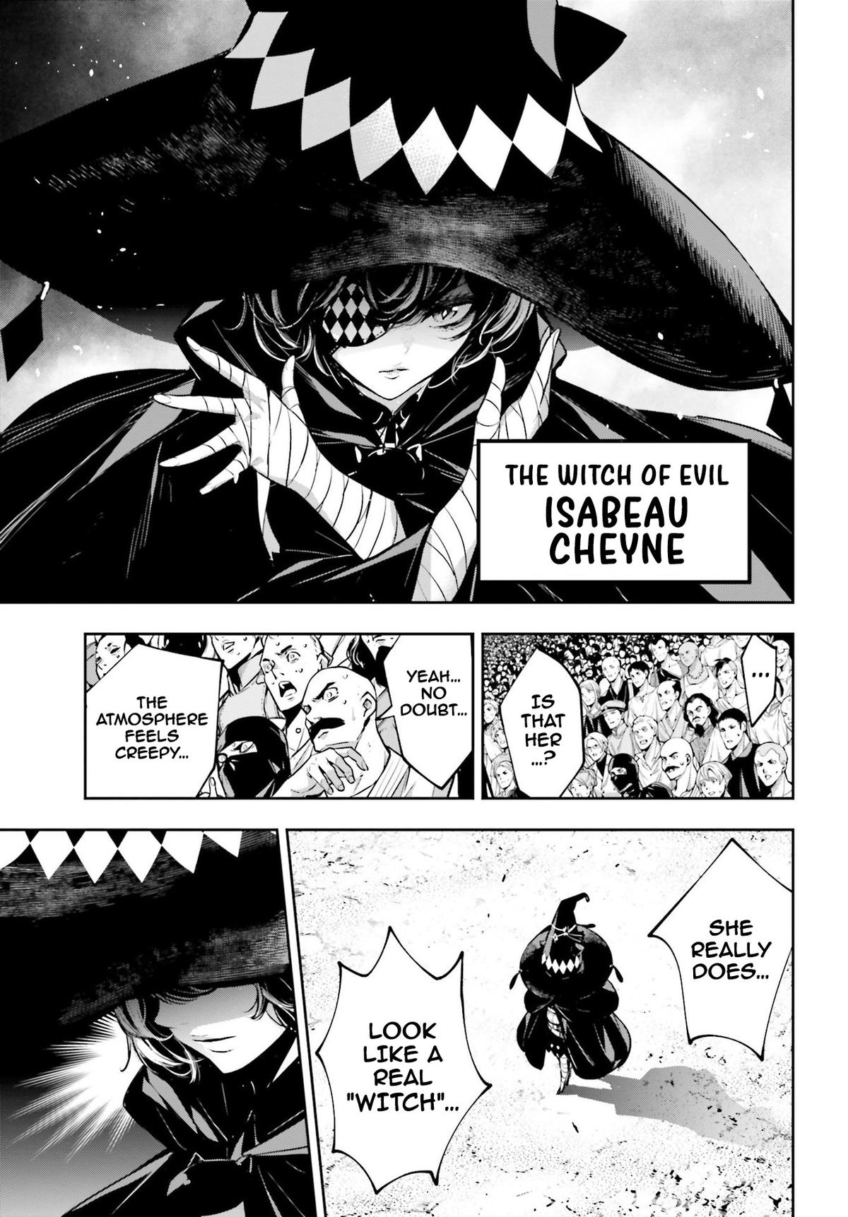 Majo Taisen: 32-nin no Isai no Majo wa Koroshiau Chap 43 - Next Chap 44