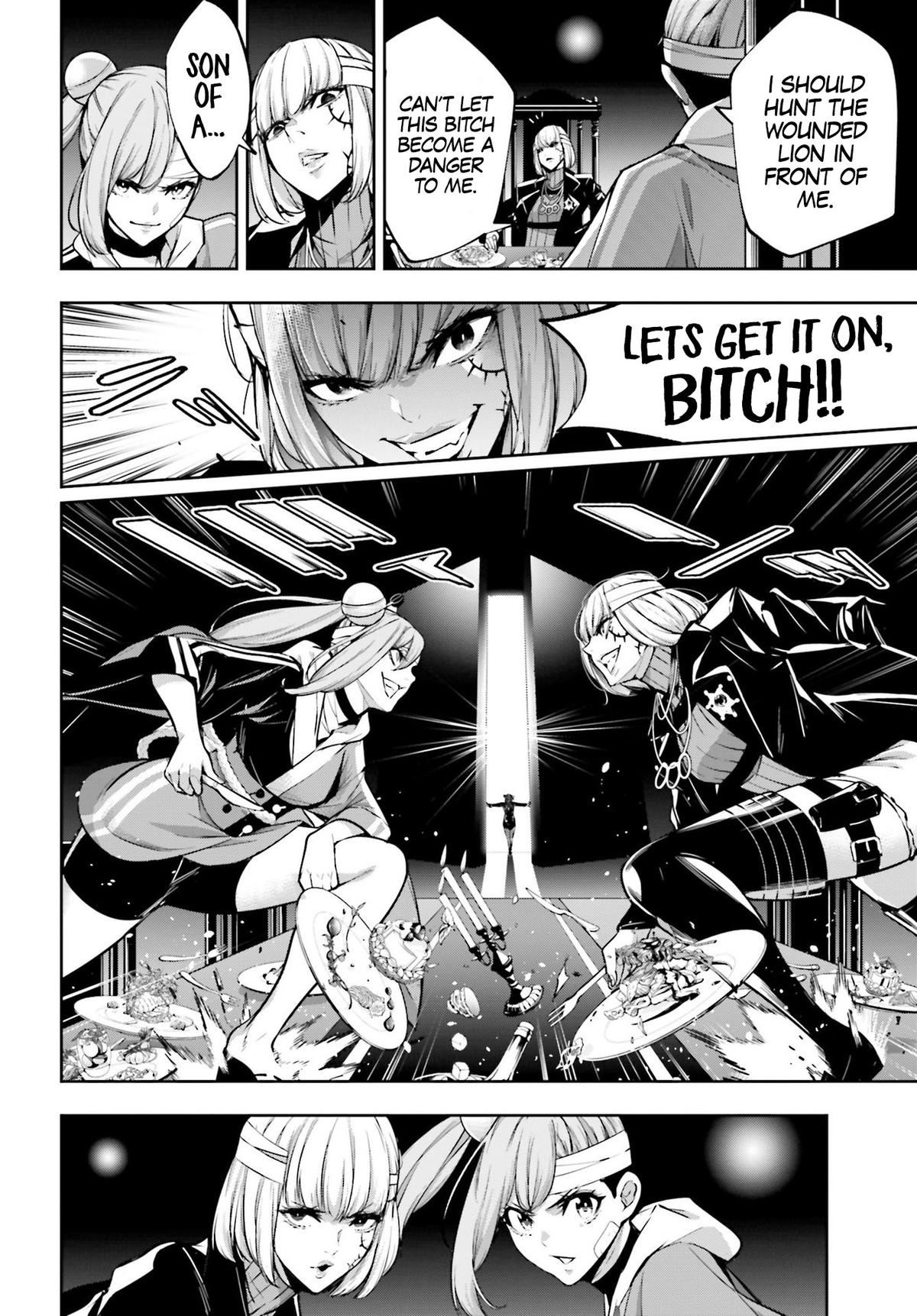 Majo Taisen: 32-nin no Isai no Majo wa Koroshiau Chap 43 - Next Chap 44