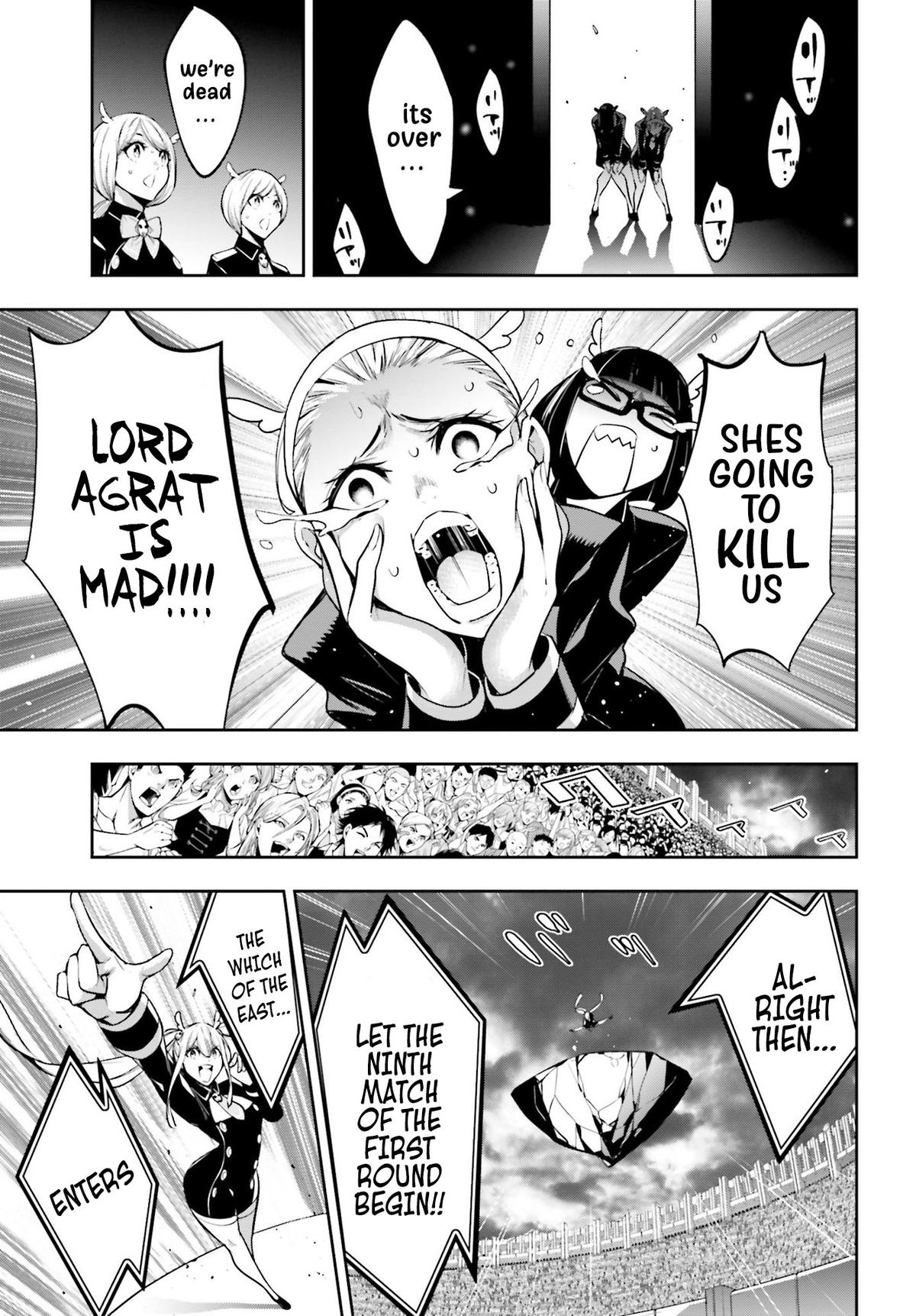 Majo Taisen: 32-nin no Isai no Majo wa Koroshiau Chap 43 - Next Chap 44