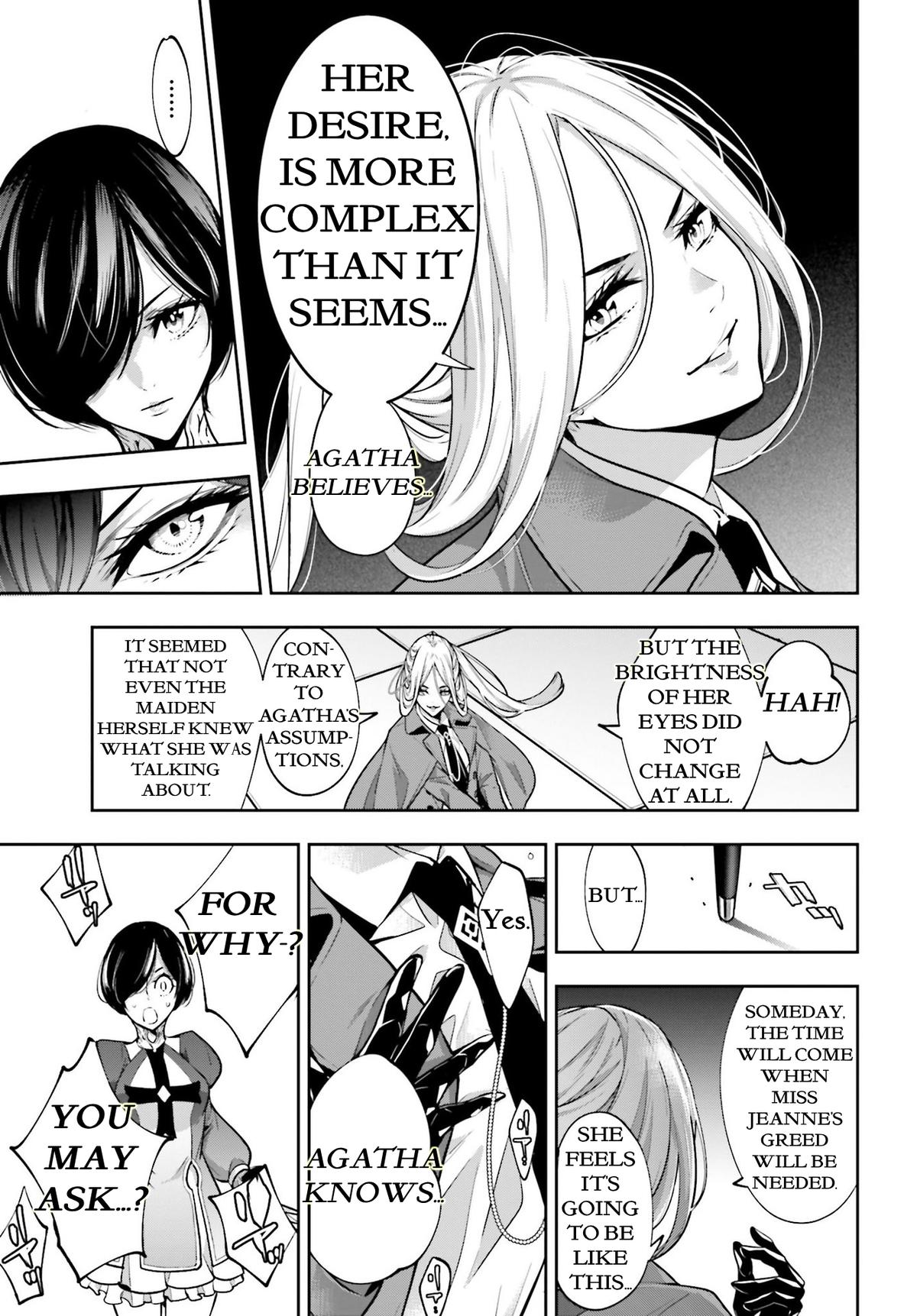 Majo Taisen: 32-nin no Isai no Majo wa Koroshiau Chap 43 - Next Chap 44