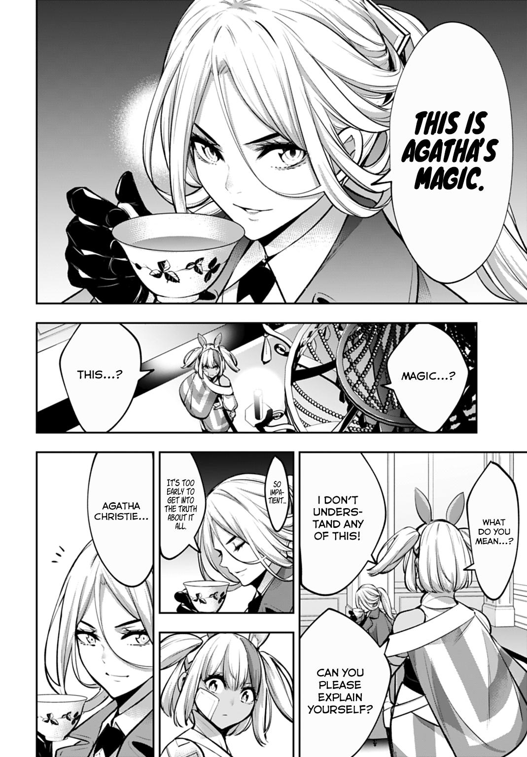 Majo Taisen: 32-nin no Isai no Majo wa Koroshiau Chap 57 - Next Chap 58