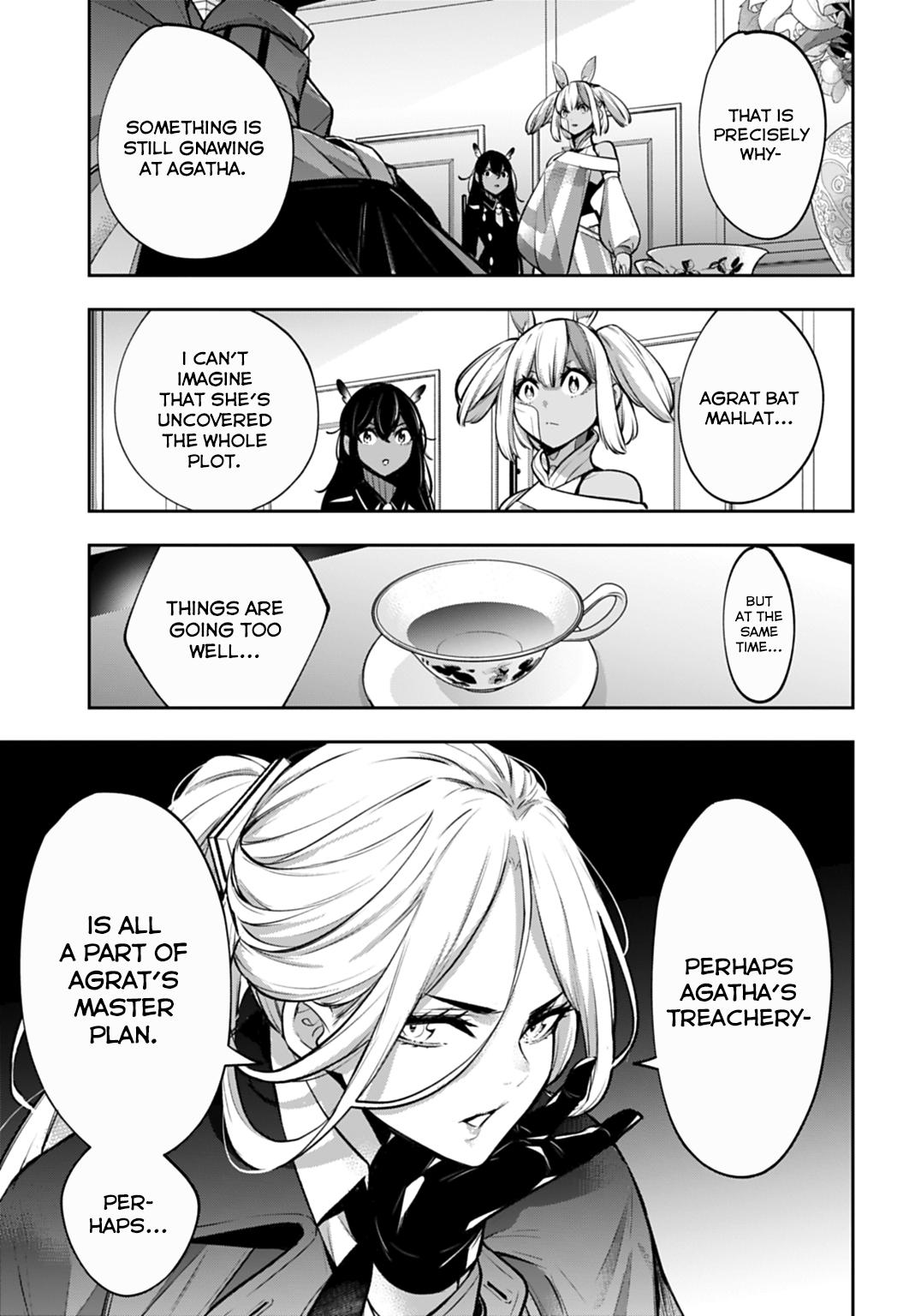 Majo Taisen: 32-nin no Isai no Majo wa Koroshiau Chap 57 - Next Chap 58