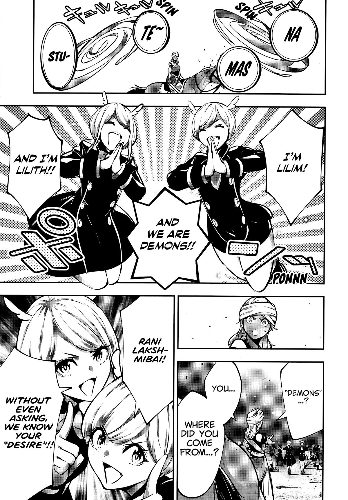 Majo Taisen: 32-nin no Isai no Majo wa Koroshiau Chap 54 - Next Chap 55