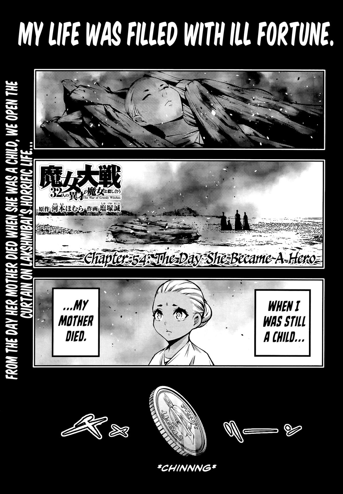 Majo Taisen: 32-nin no Isai no Majo wa Koroshiau Chap 54 - Next Chap 55