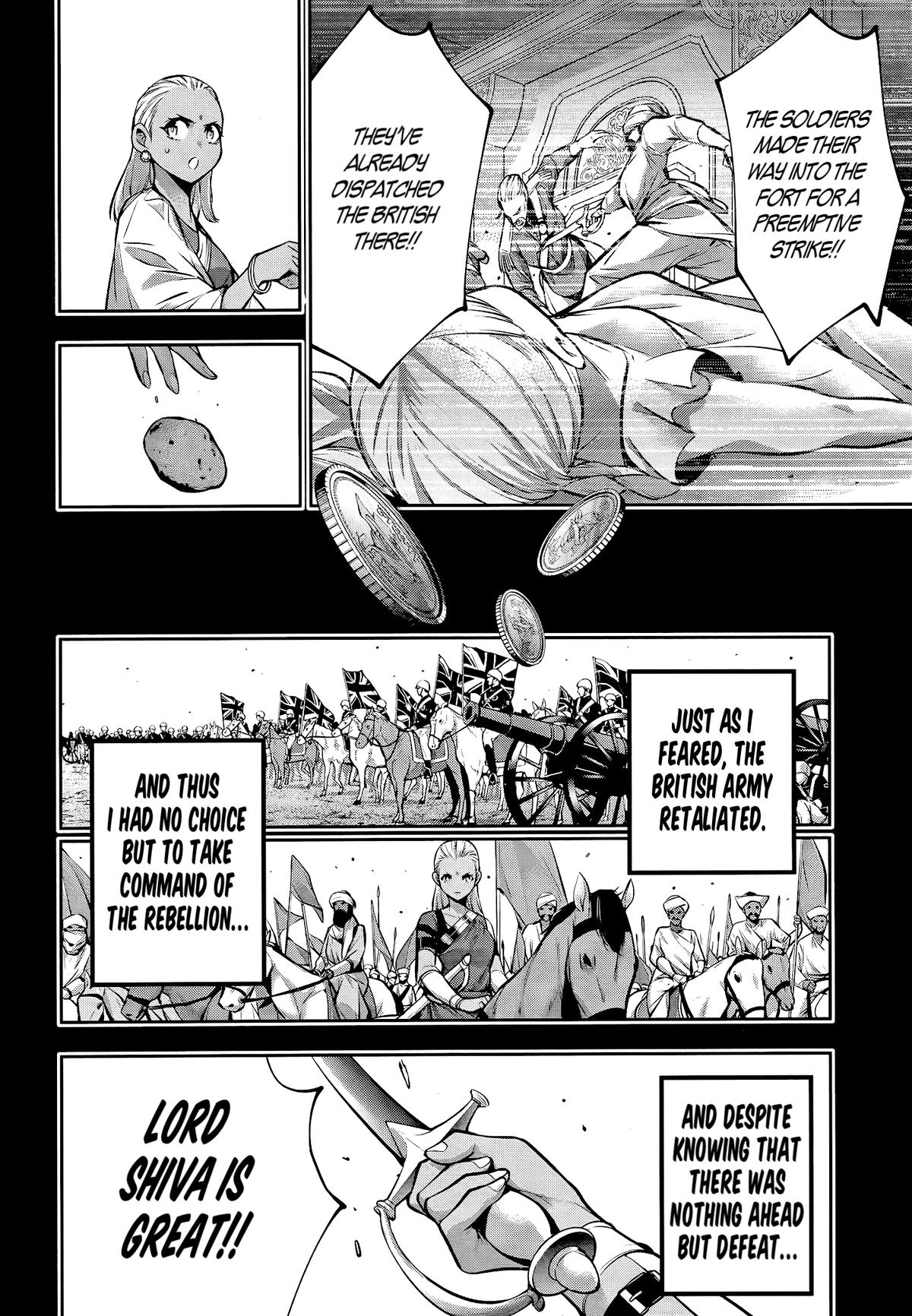 Majo Taisen: 32-nin no Isai no Majo wa Koroshiau Chap 54 - Next Chap 55